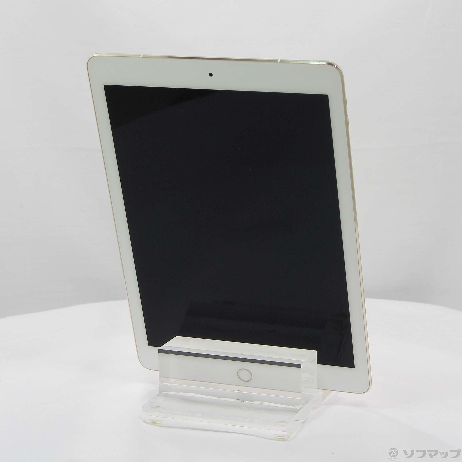 中古品无iPad Pro 9.7英寸128GB黄金MLQ52J/A au锁头解除SIM|no