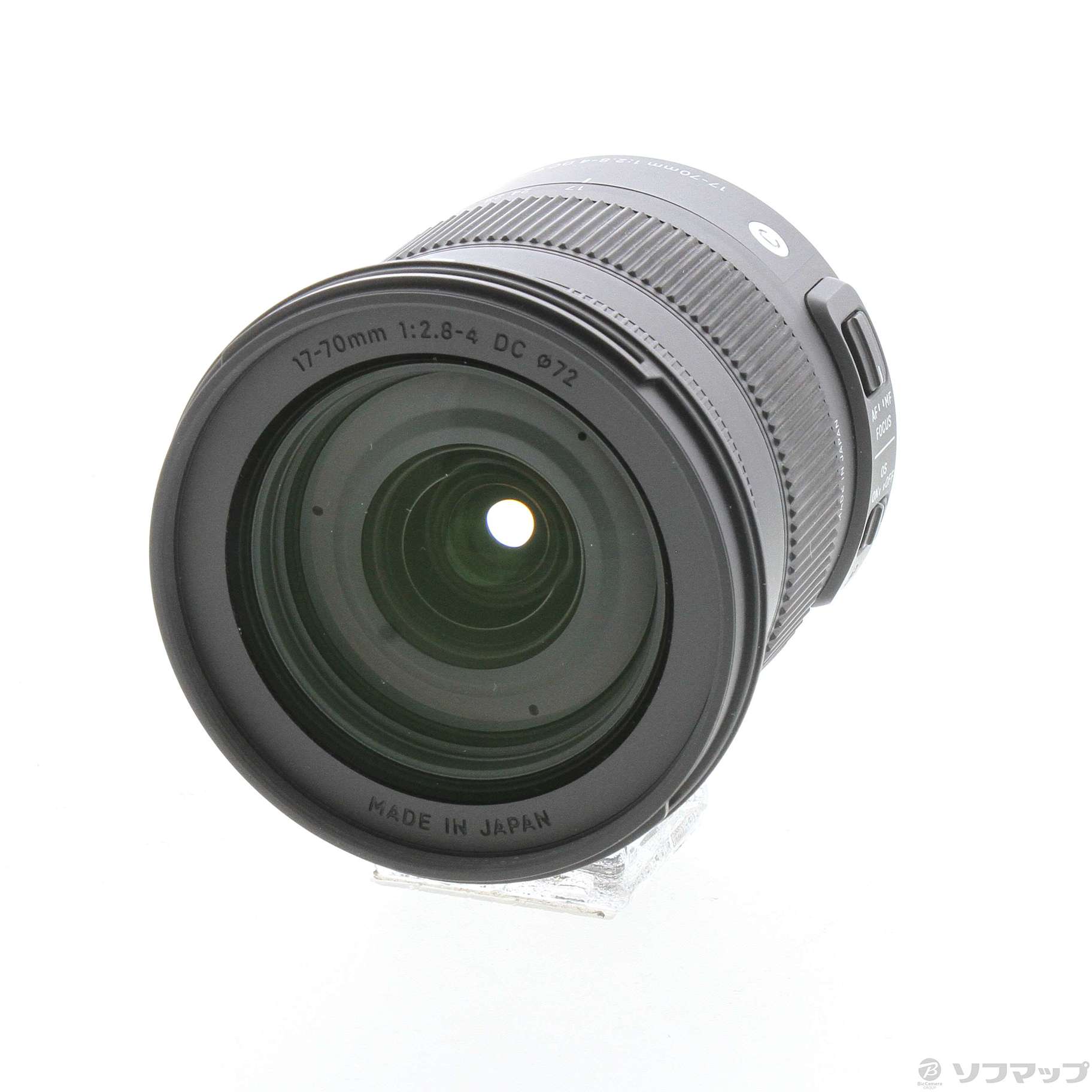 中古品〕 SIGMA C 17-70mm F2.8-4 DC MACRO OS HSM (Canon用)(レンズ
