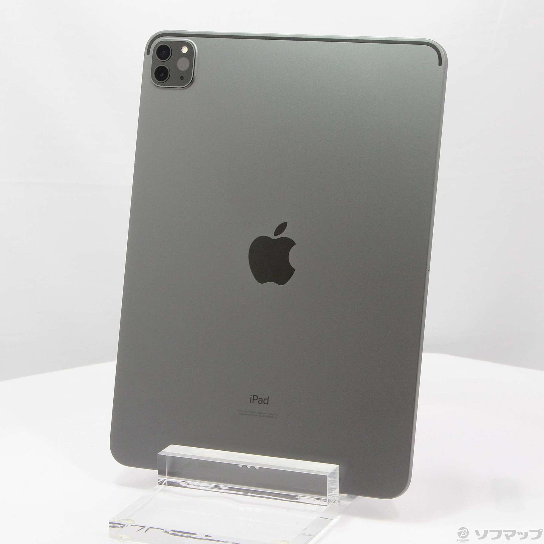 中古品〕 iPad Pro 11インチ 第3世代 128GB スペースグレイ MHQR3J／A
