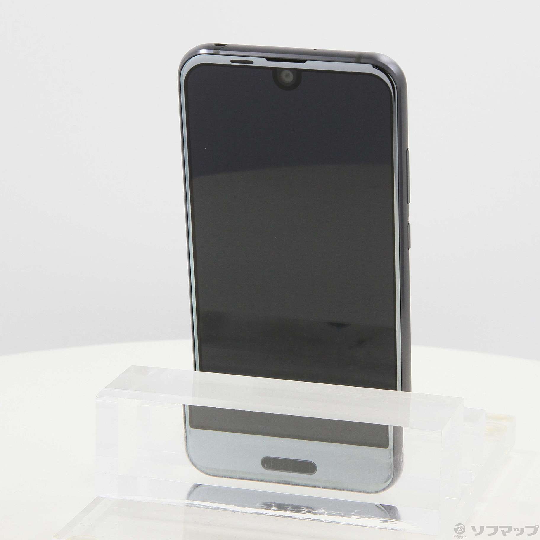 中古】AQUOS R compact 32GB シルバーブラック SH-M06 SIMフリー