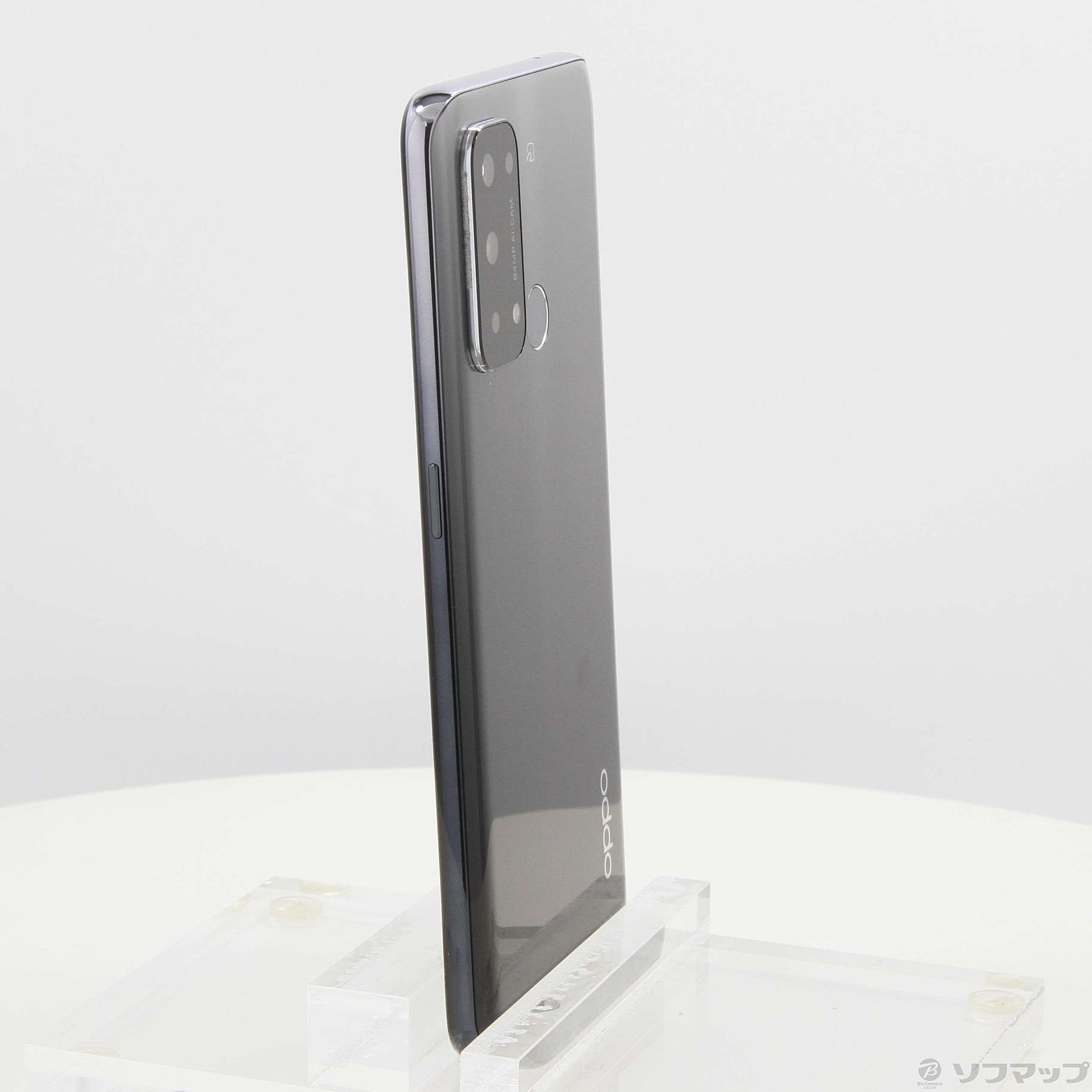 中古】OPPO Reno5 A 128GB シルバーブラック A101OP Y!mobile