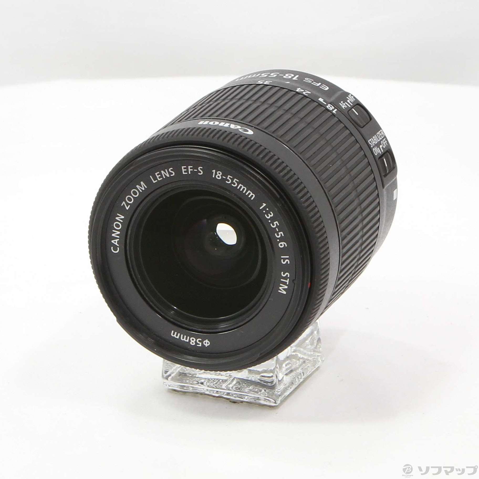 中古】Canon EF-S 18-55mm F3.5-5.6 IS STM (レンズ) [2133049675224