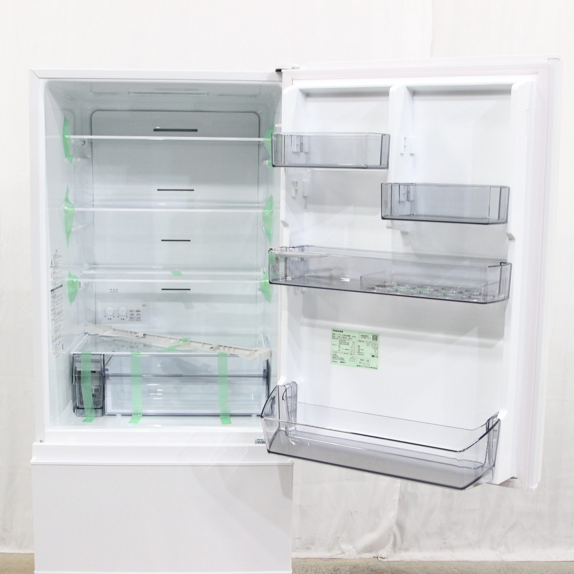 中古】〔展示品〕 冷蔵庫 マットホワイト GR-U36SC-WU ［幅60cm ／3