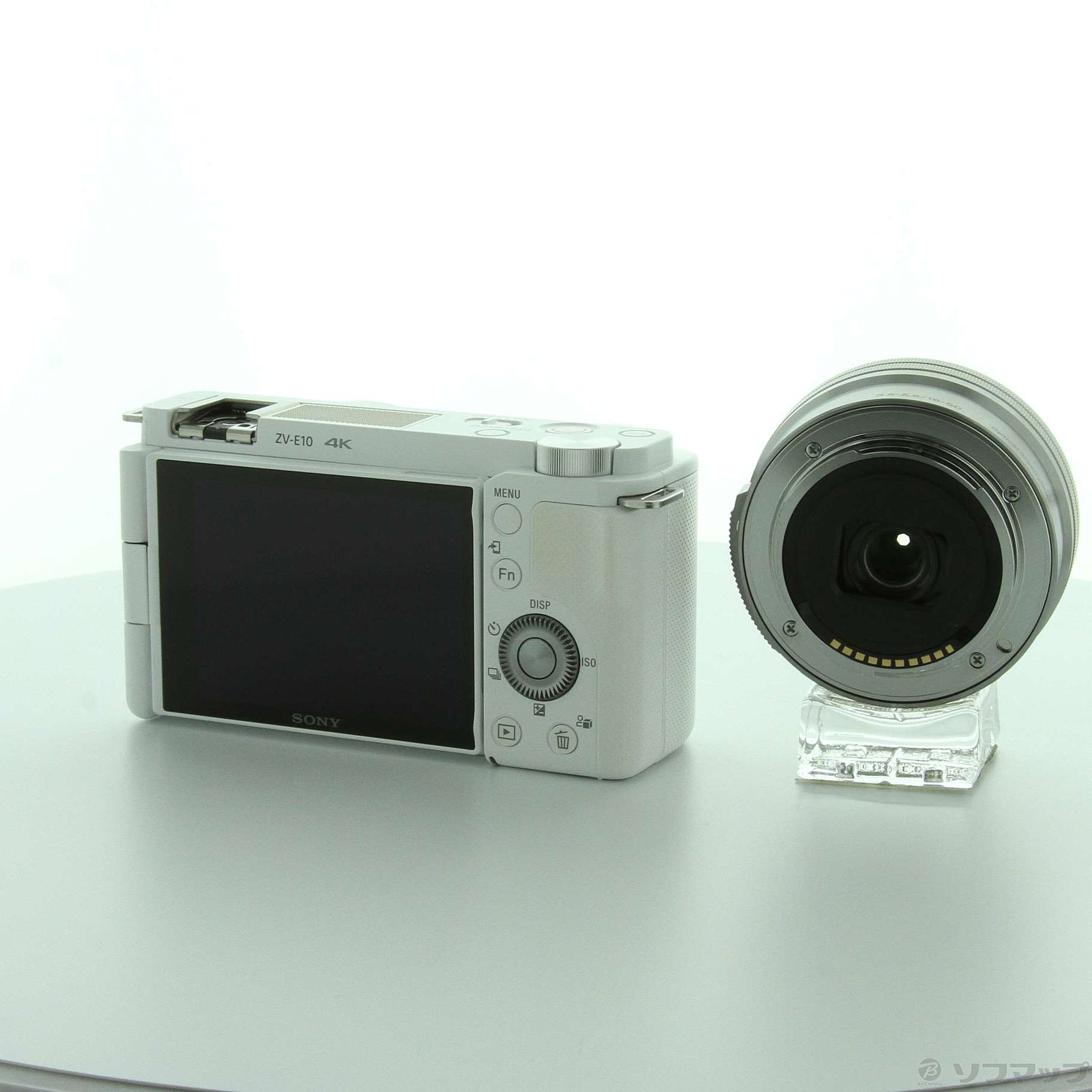 中古】VLOGCAM ZV-E10L パワーズームレンズキット ホワイト