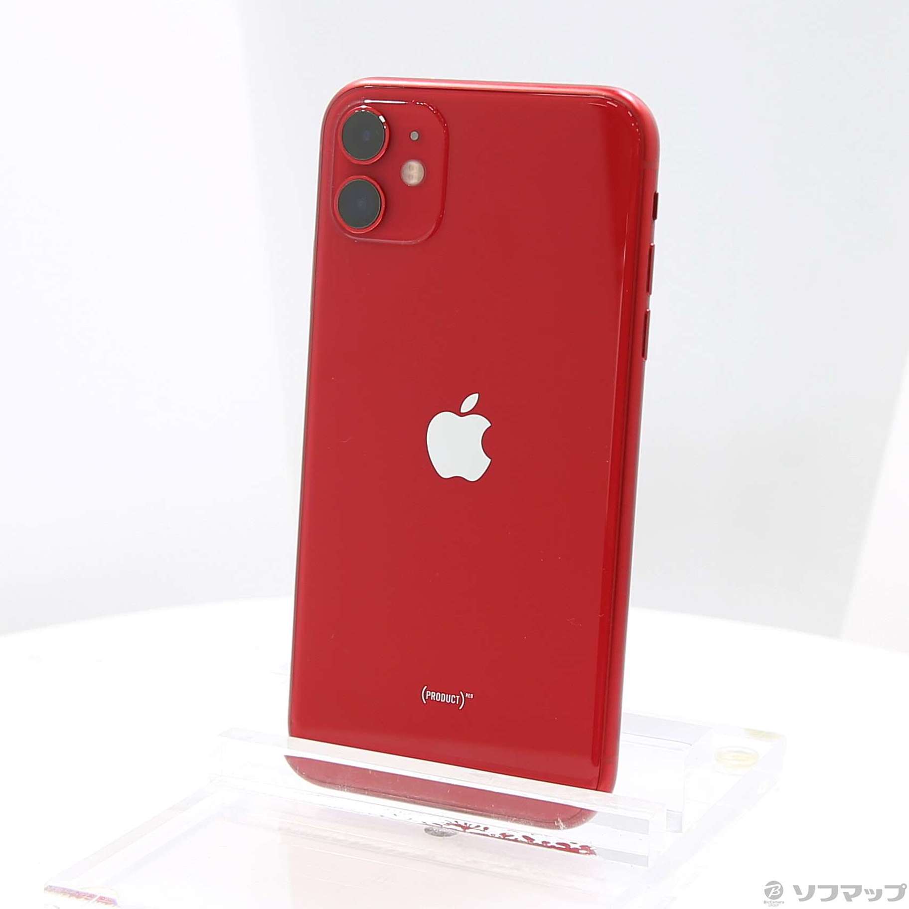 良品 SIMフリー iPhone 11 128GB プロダクトレッド - スマートフォン本体