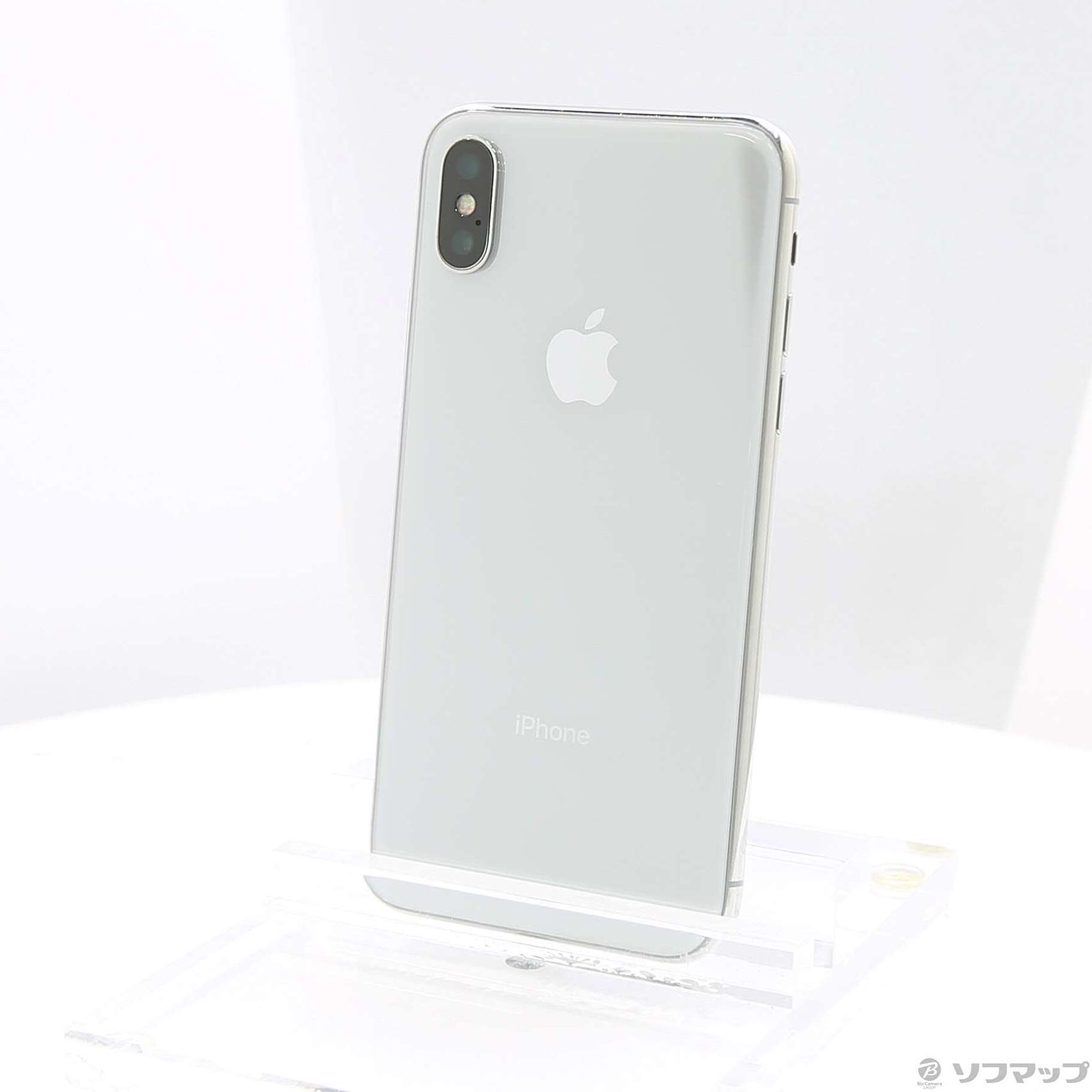 iPhone X silver 64GB simフリー