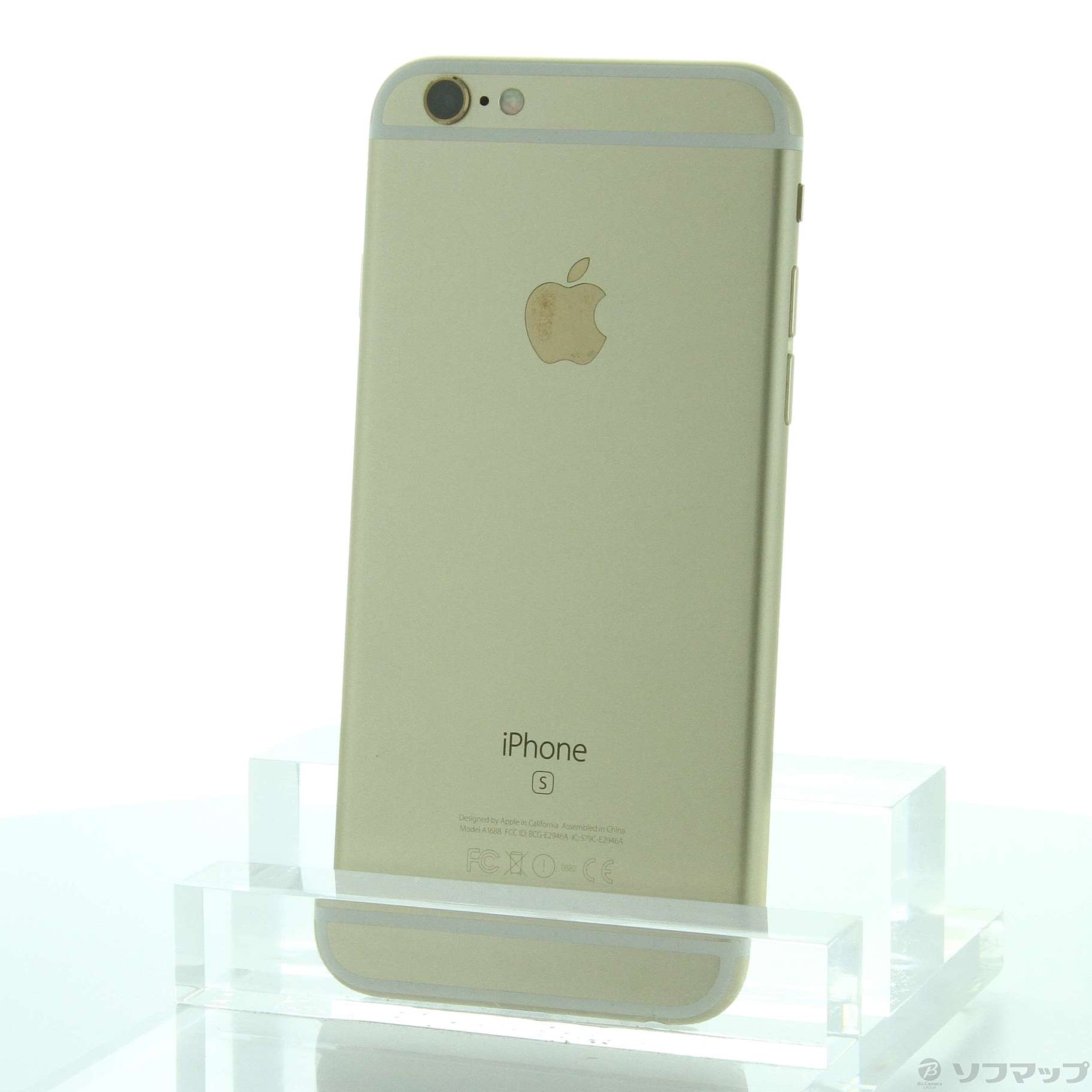 中古】iPhone6s 32GB ゴールド MN112J／A SIMフリー [2133049690395