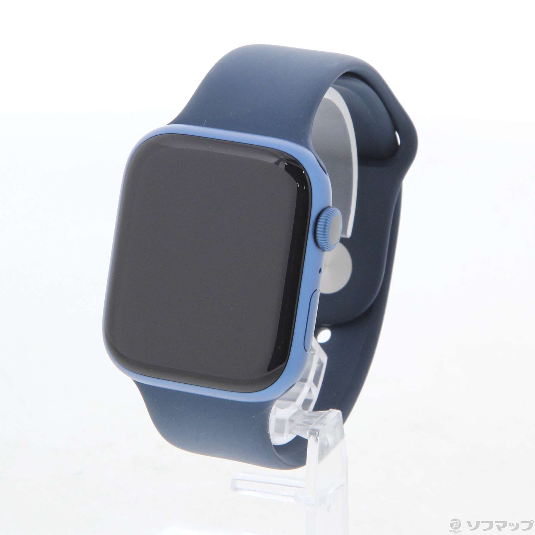 爆買い最新作 Apple Watch series7 ブルーアルミニウムケース 45mm