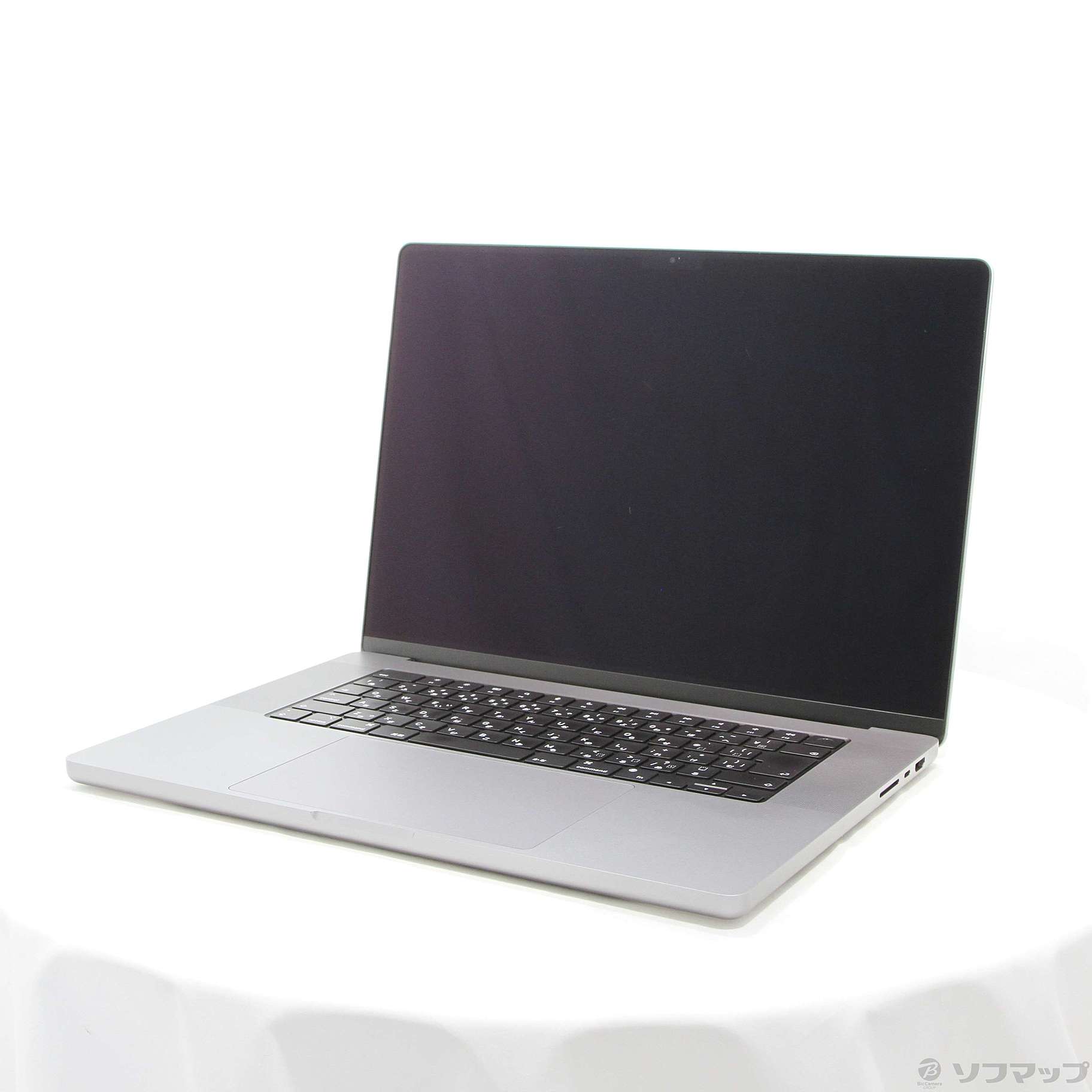 MacBook Pro 16.2-inch Late 2021 MK183J／A Apple M1 Pro 10コアCPU_16コアGPU 16GB  SSD512GB スペースグレイ 〔12.6 Monterey〕