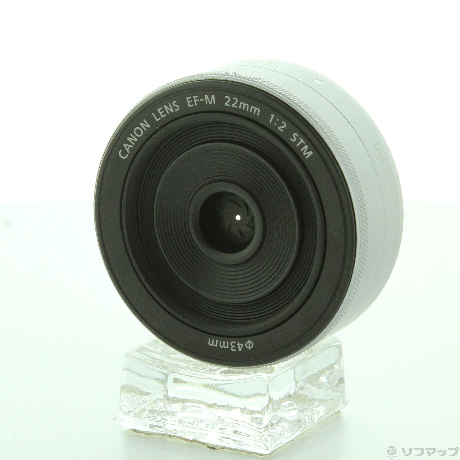 中古】EF-M 22mm F2 STM シルバー (レンズ)(CANON Mマウント