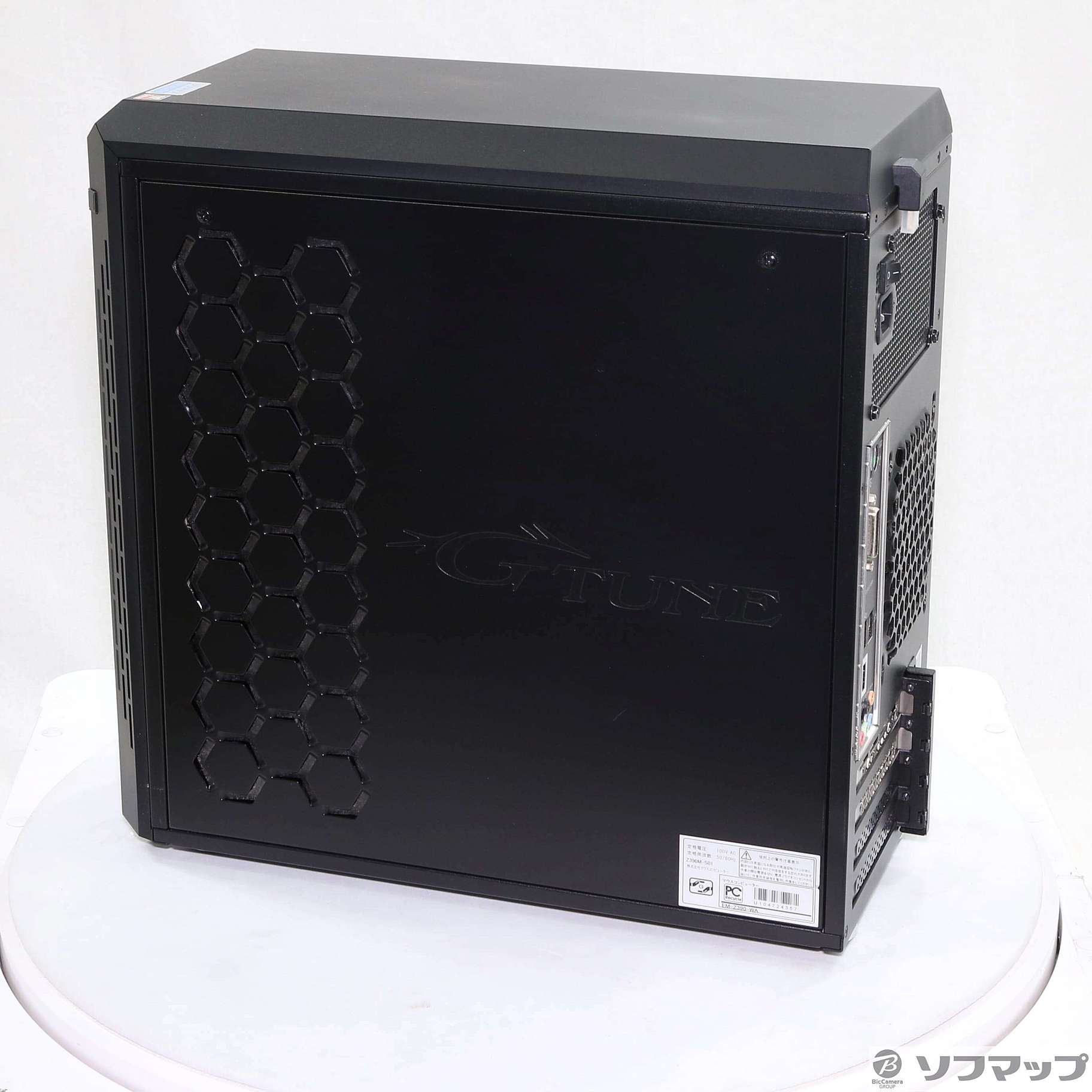 中古】G-TUNE EM-Z390-WA 〔Windows 10〕 ［Core i7 9700 (3GHz)／16GB