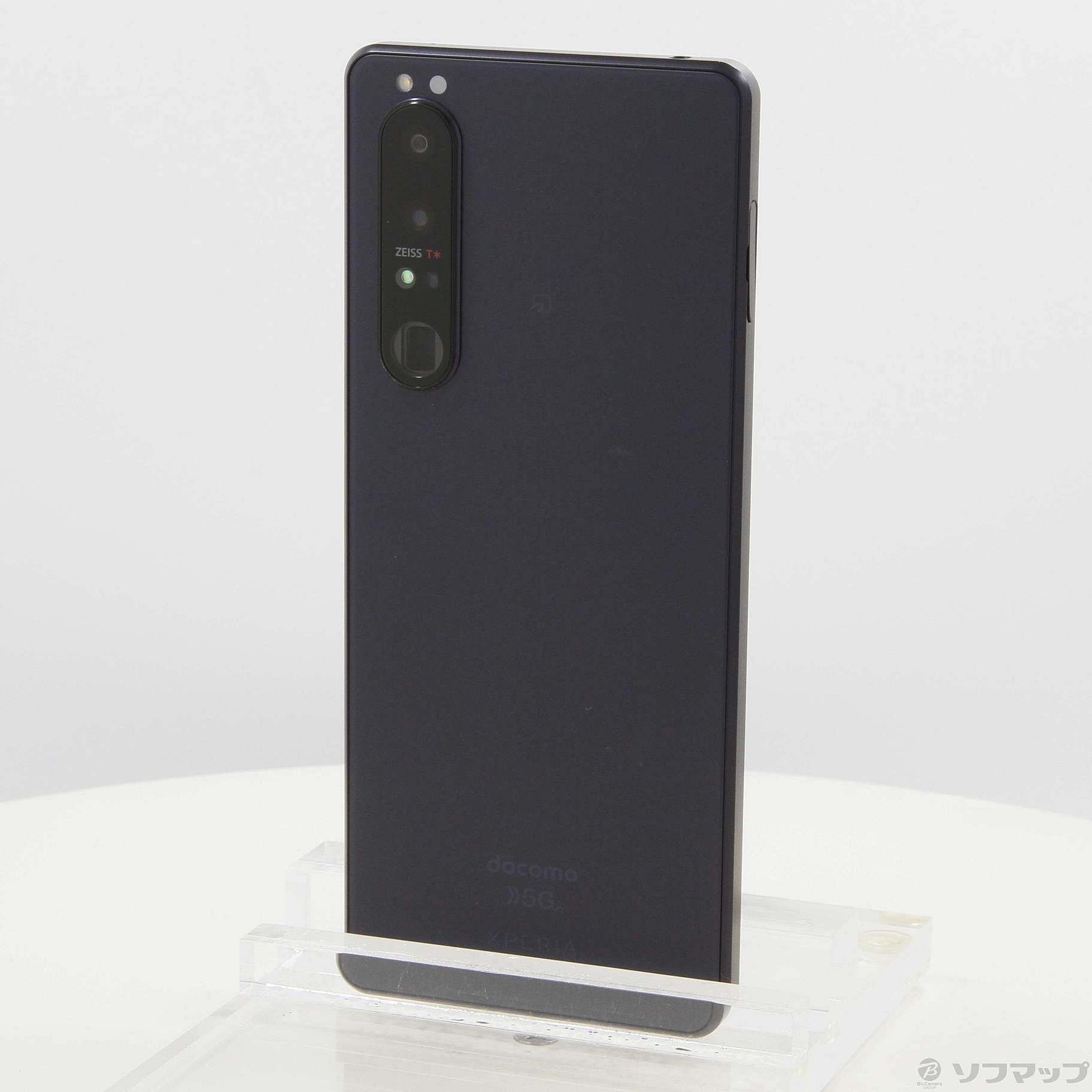 中古】Xperia 1 III 256GB フロストパープル SO-51B docomoロック解除 