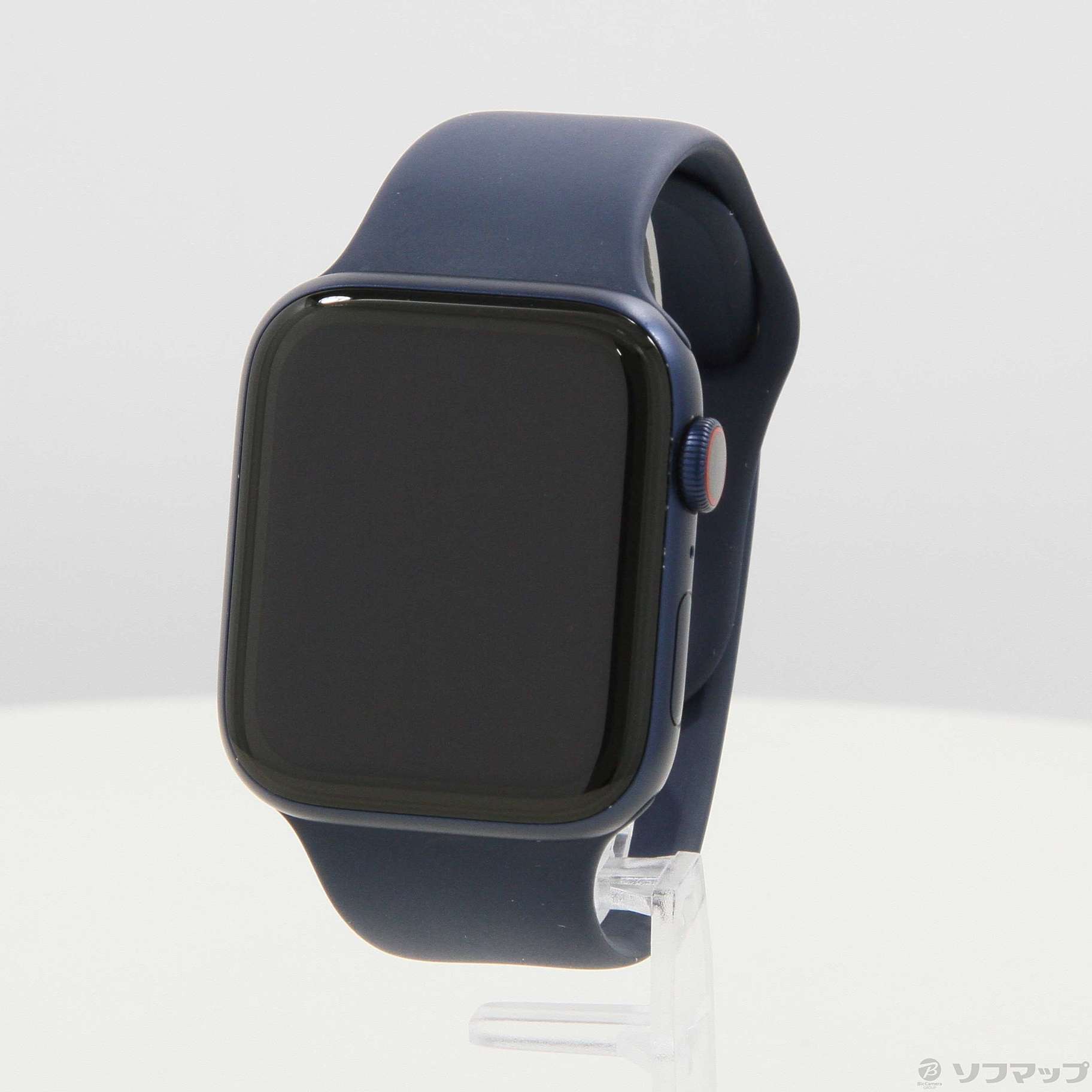 Apple Watch Series 6 GPS + Cellular 44mm ブルーアルミニウムケース ディープネイビースポーツバンド