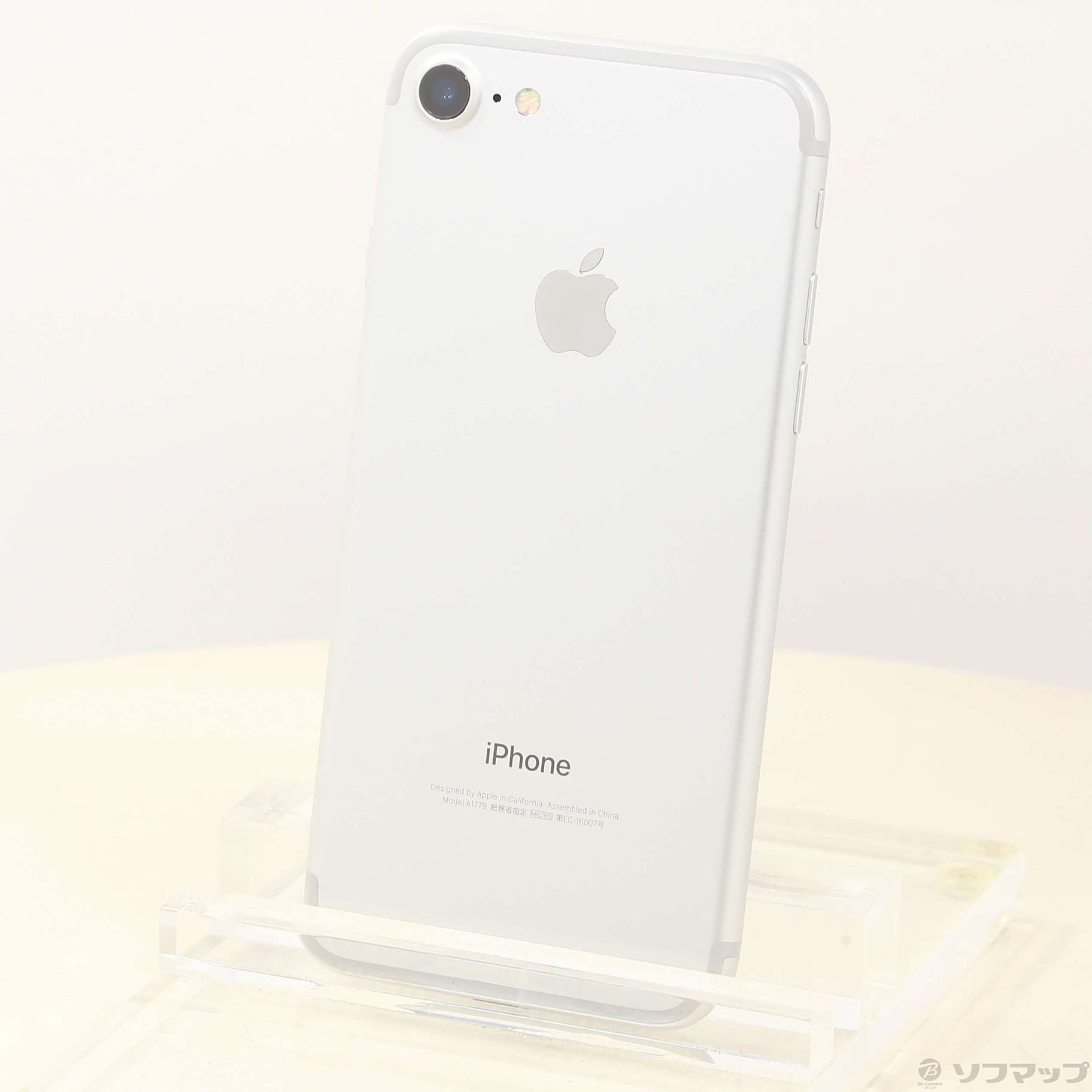 中古】iPhone7 32GB シルバー MNCF2J／A SIMフリー [2133049703613