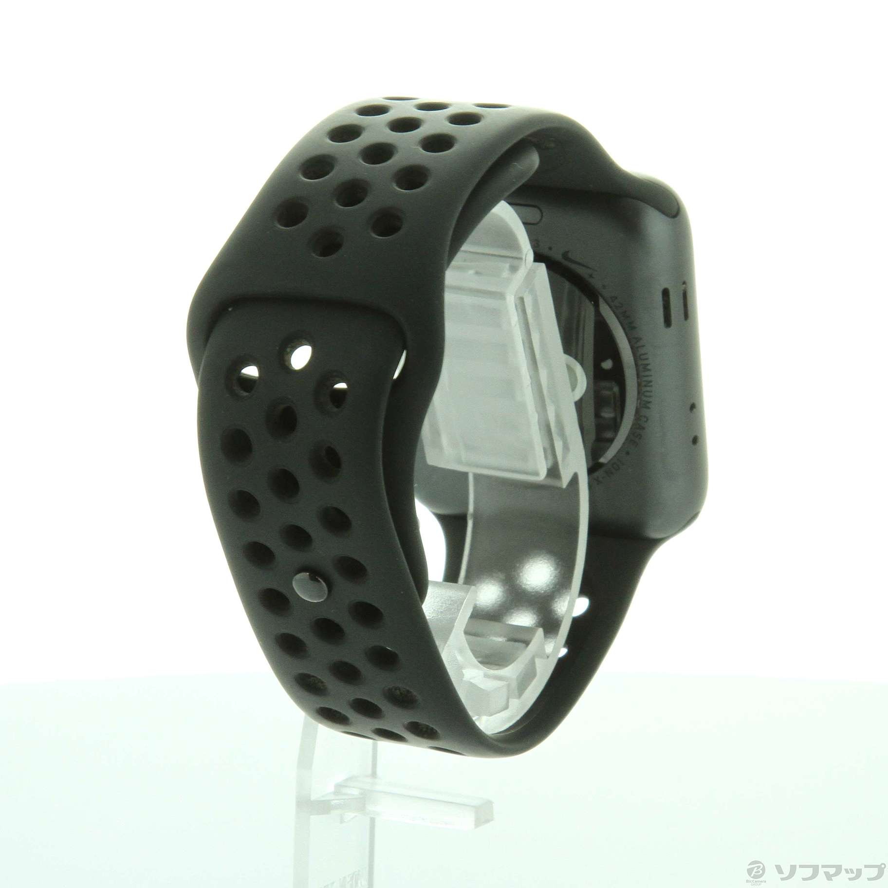 Apple Watch Series 3 GPS + Cellular 42mm スペースグレイアルミニウムケース  アンスラサイト／ブラックNikeスポーツバンド