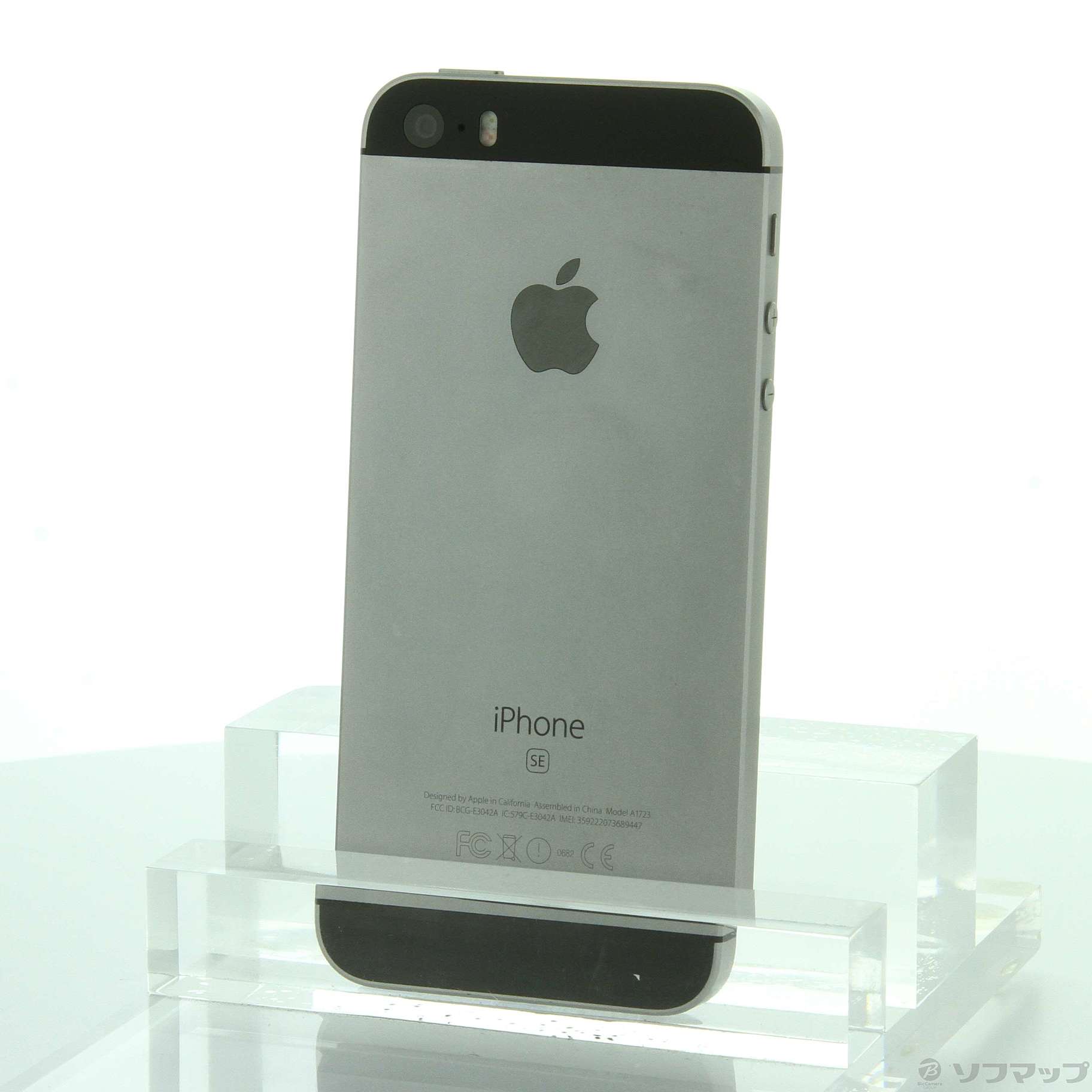 中古】iPhone SE 64GB スペースグレイ MLM62J／A SIMフリー ...