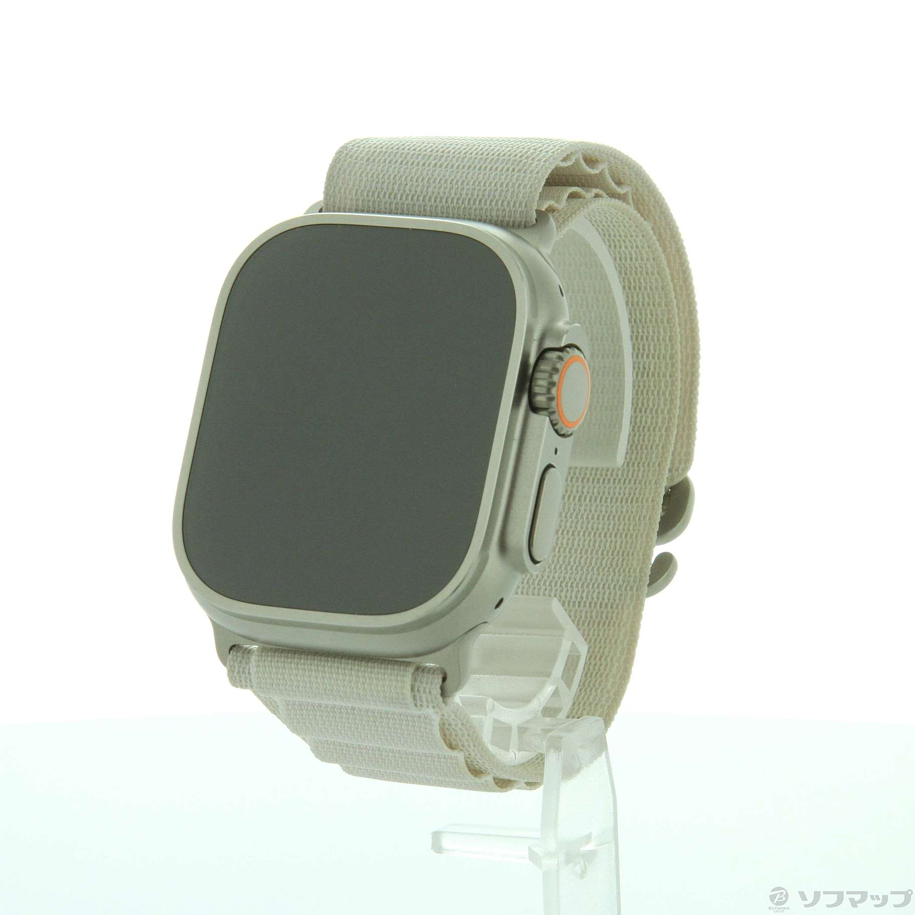 Apple Watch Ultra GPS + Cellular 49mm チタニウムケース スターライトアルパインループ