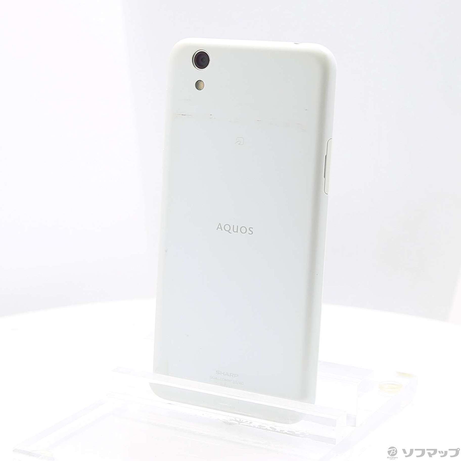 AQUOS sense SHV40SWU本体のみ☆シルキーホワイトスマートフォン/携帯電話