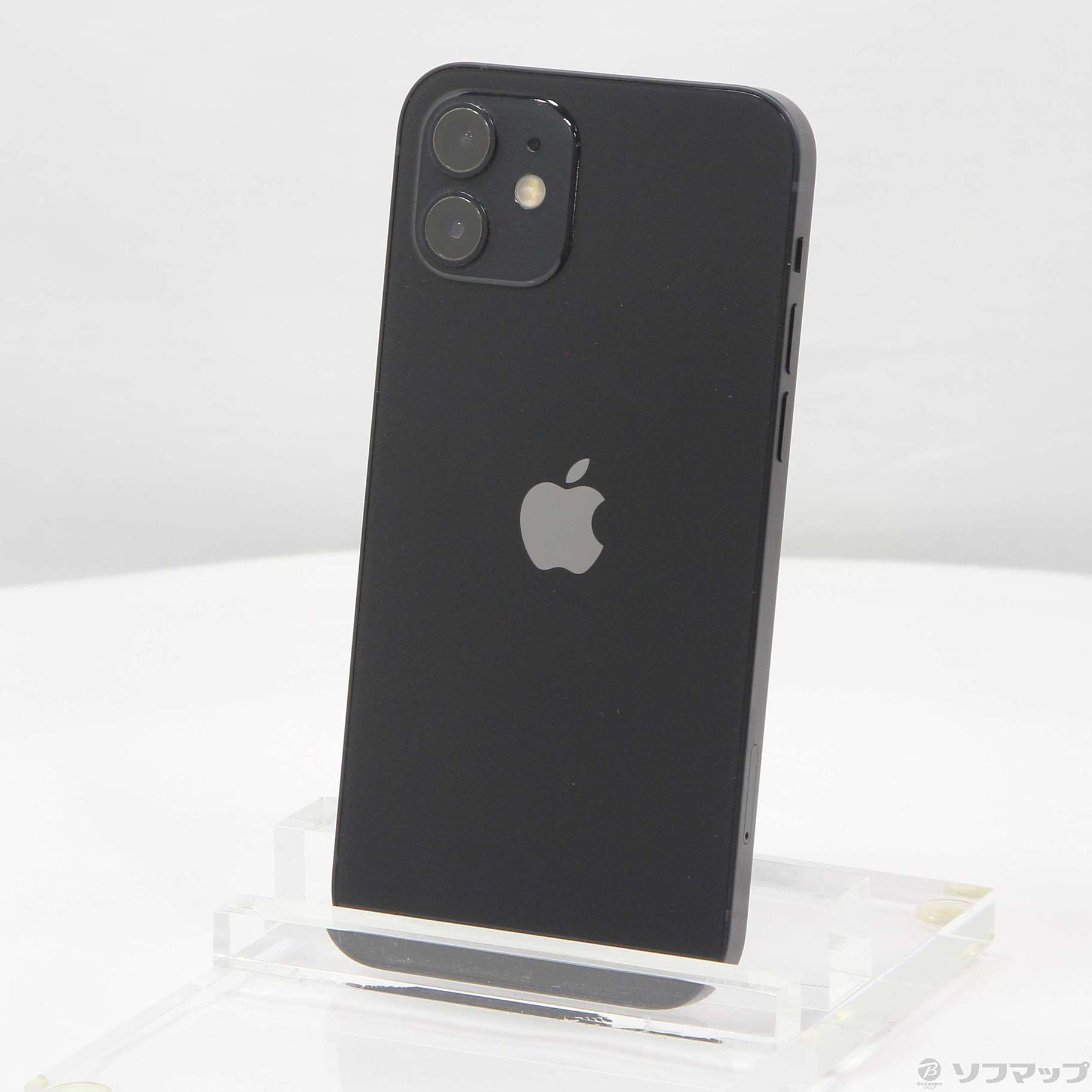 中古】iPhone12 64GB ブラック MGHN3J／A SIMフリー [2133049709820