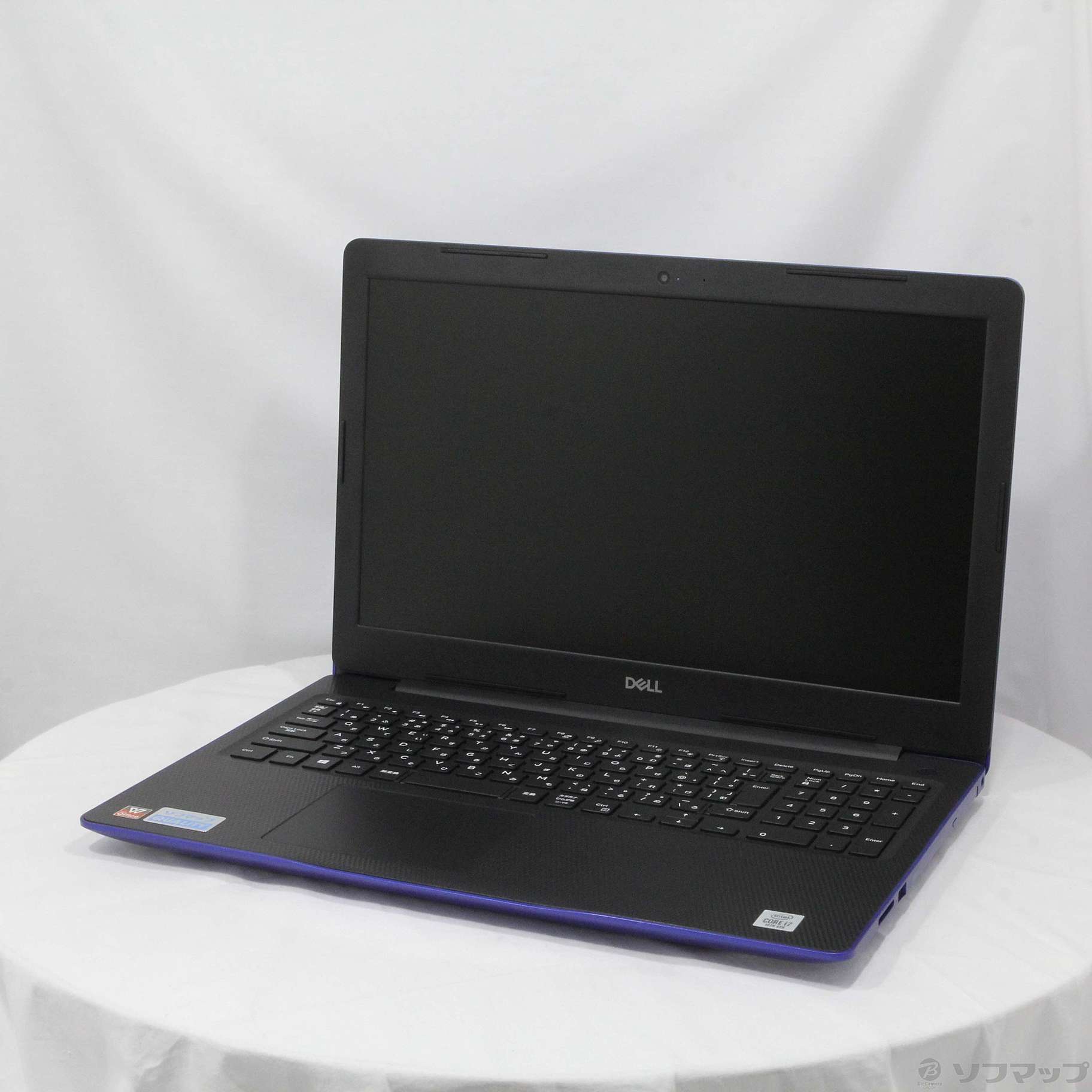 中古】Inspiron 15 3593 NI375L-9WHBBL ブルー 〔Windows 10