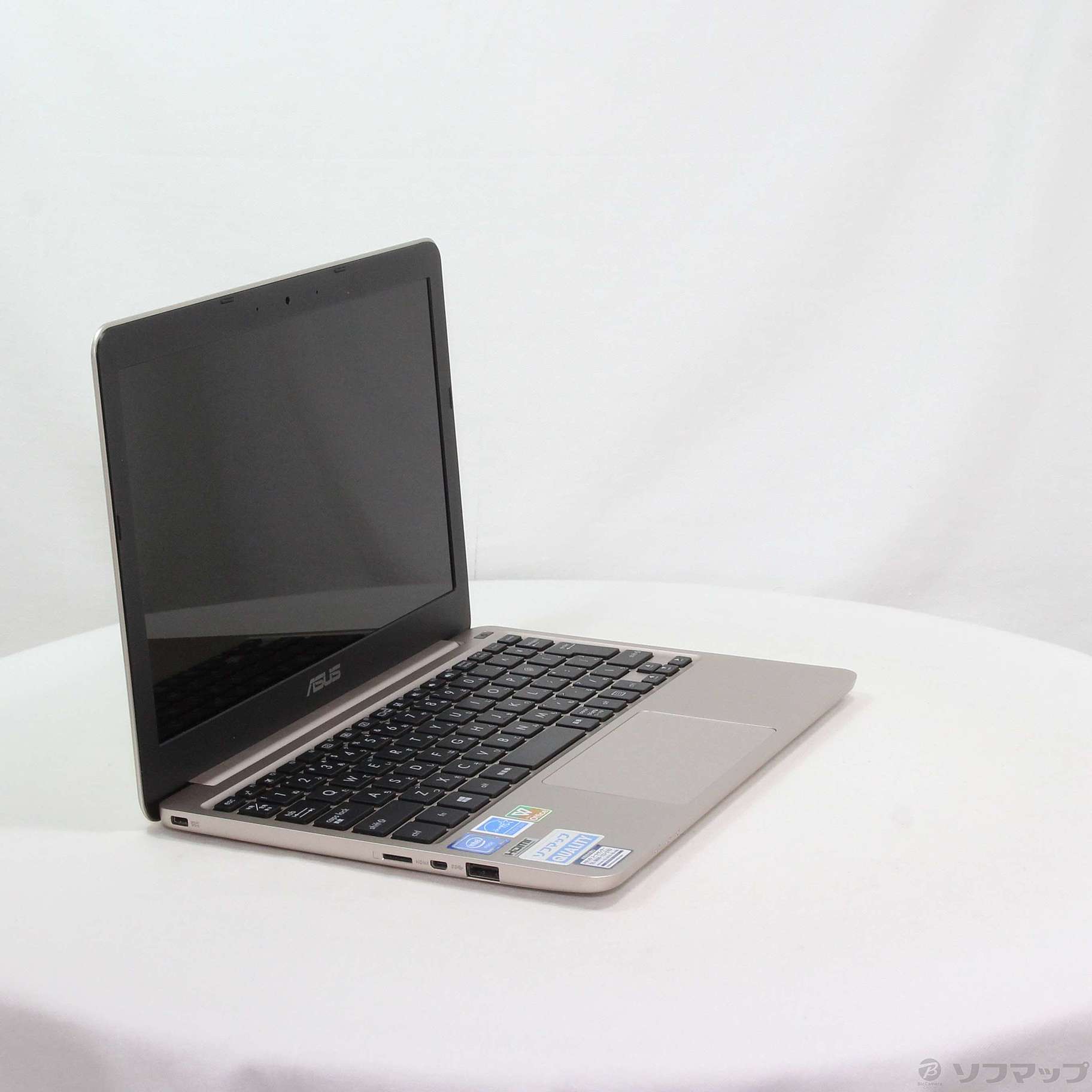 中古】格安安心パソコン VivoBook E200HA E200HA-GOLD ゴールド