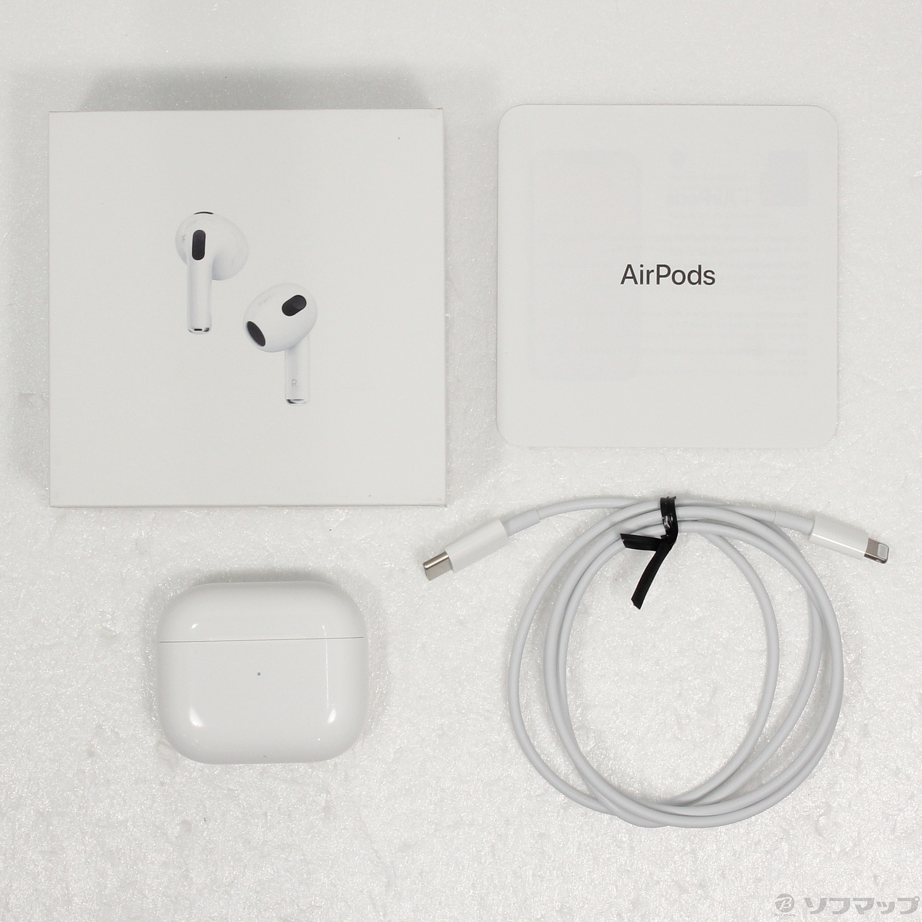 在庫あり送料無料 Lightning充電ケース付きAirPods（第3世代 