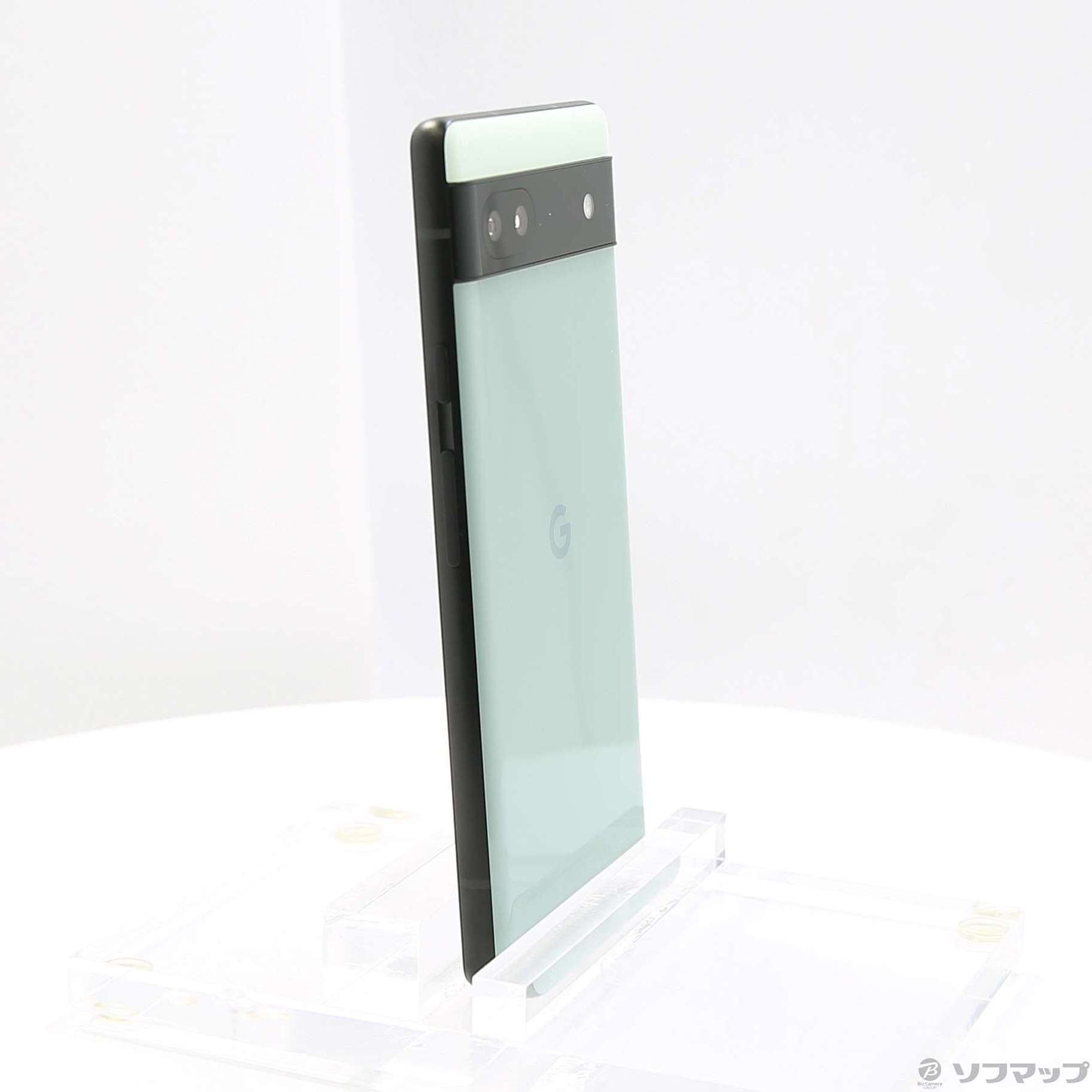 中古】Google Pixel 6a 128GB セージ GB17L auロック解除SIMフリー