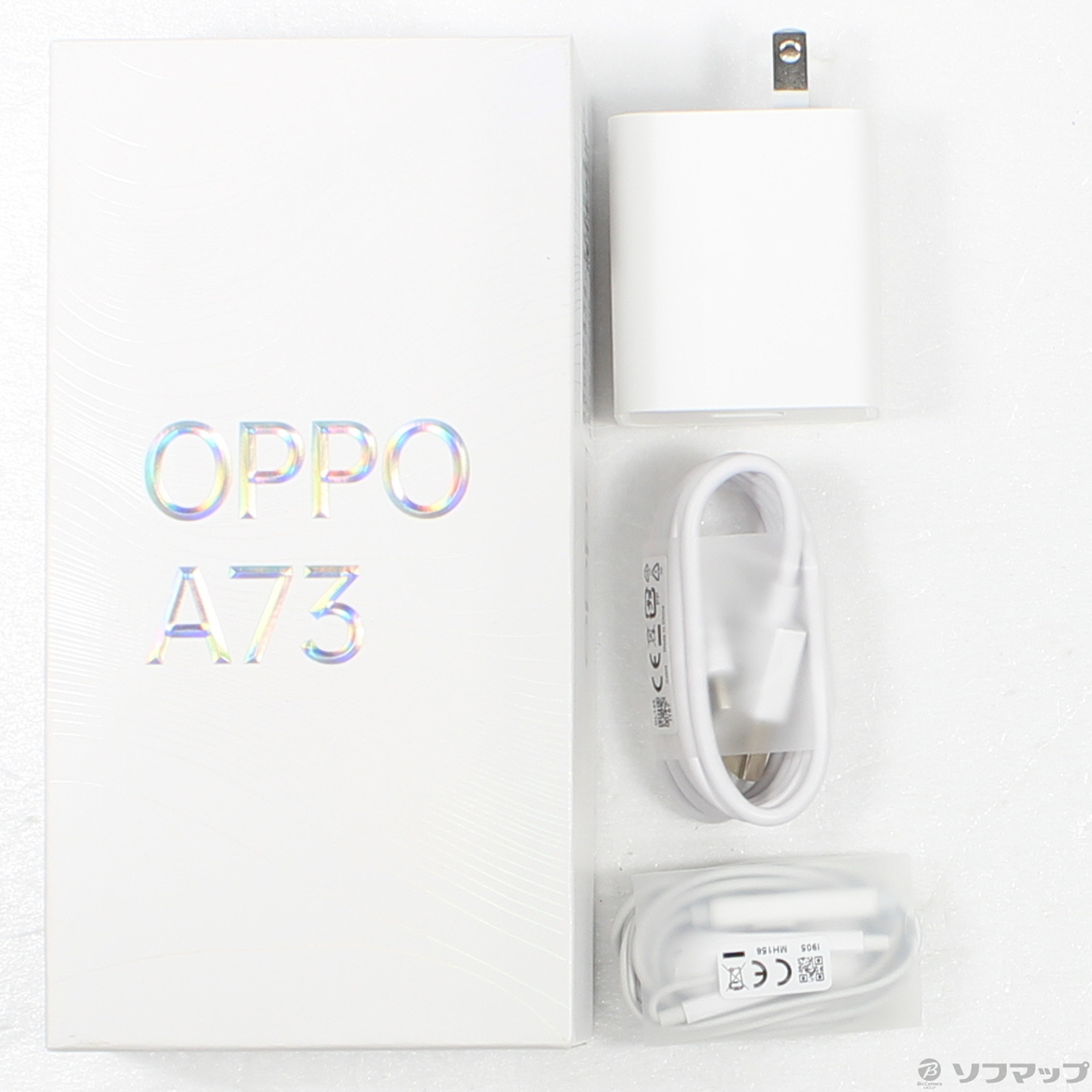 顔指紋認証スマートフォン特徴OPPO Oppo A73 ネービーブルー CPH2099 BL