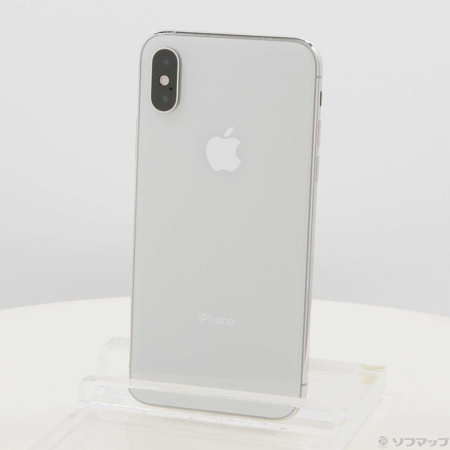 中古】iPhoneXS 64GB シルバー MTAX2J／A SIMフリー [2133049722348