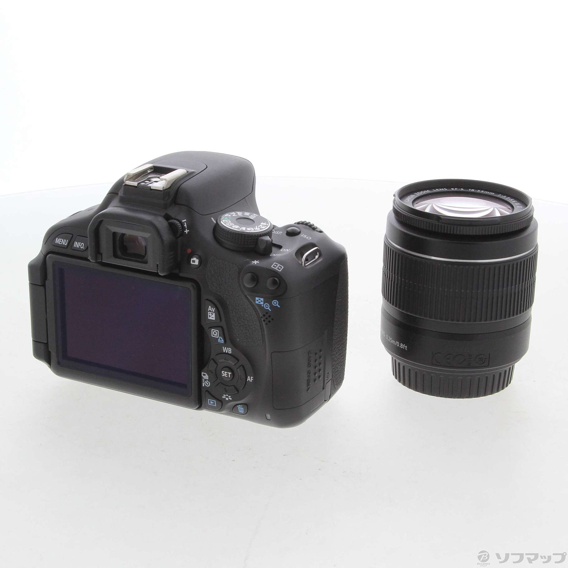 中古】EOS Kiss X5 EF-S18-55 IS II レンズキット ブラック