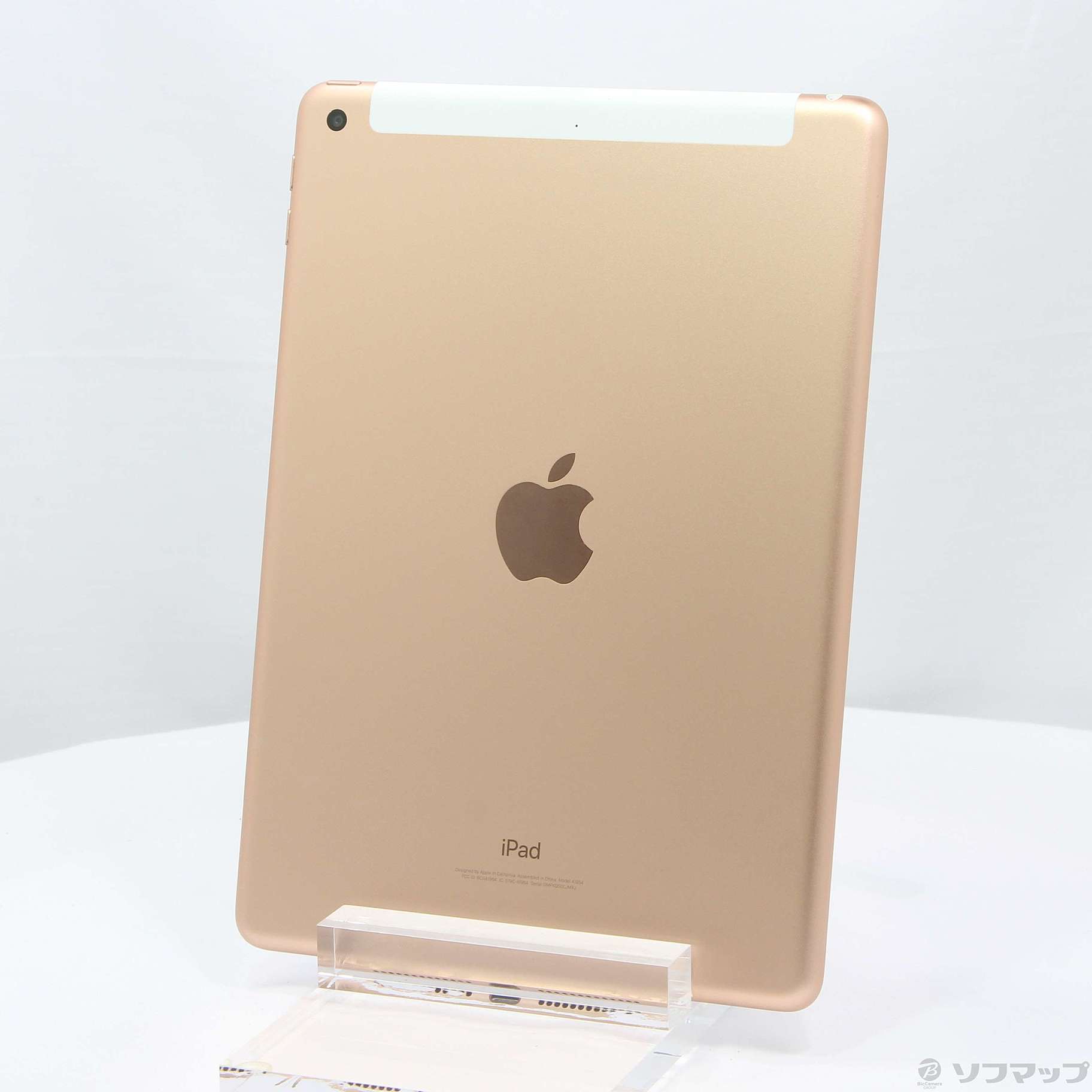 中古品〕 iPad 第6世代 32GB ゴールド MRM02J／A docomoロック解除SIM