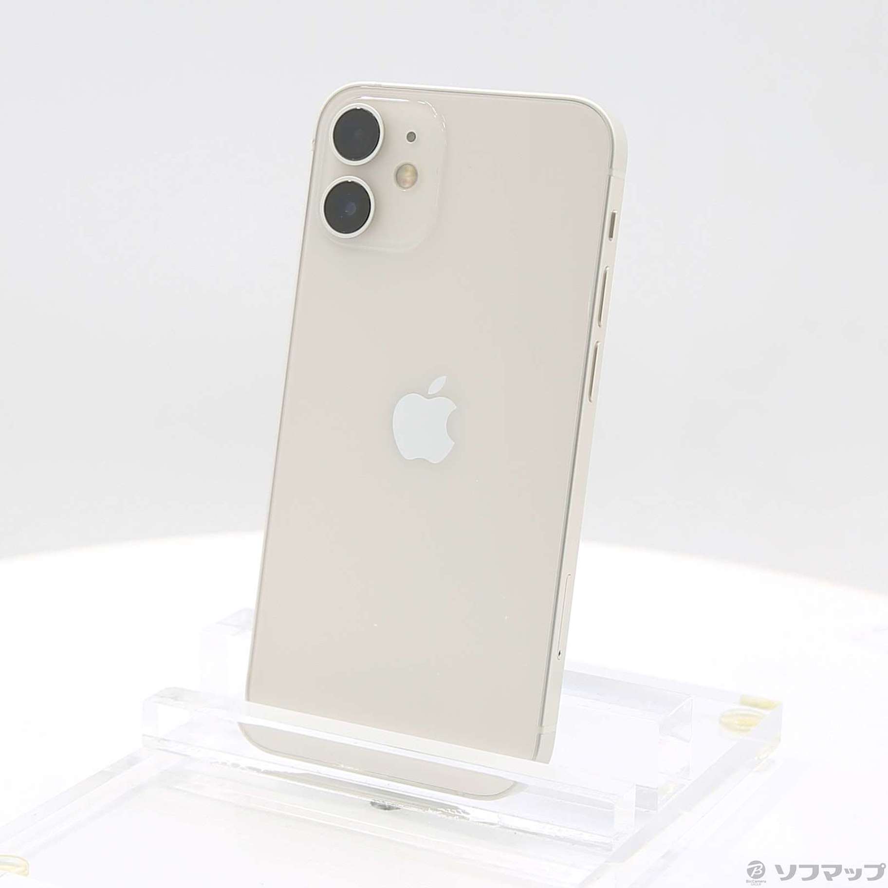 中古】iPhone12 mini 128GB ホワイト MGDM3J／A SIMフリー