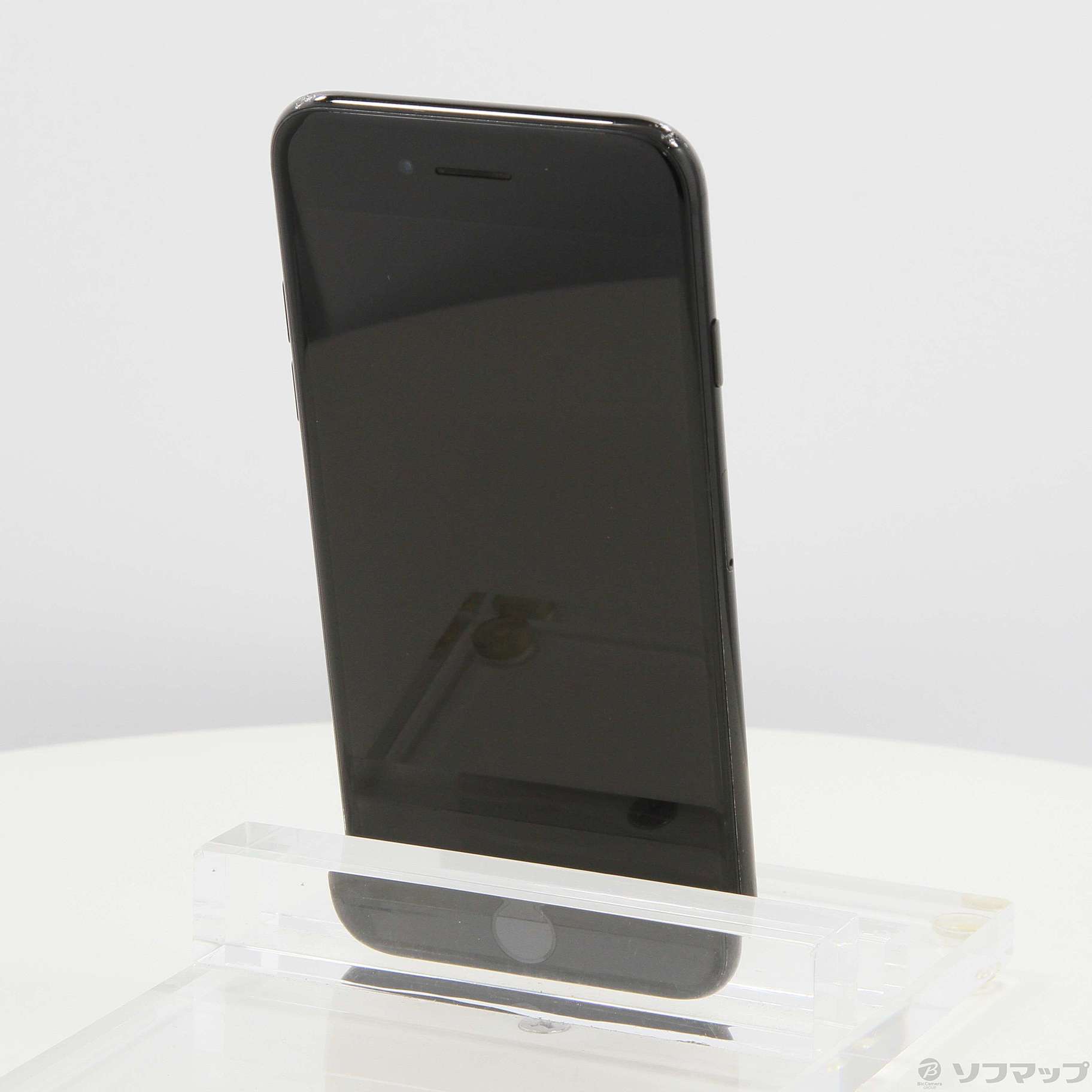 中古】iPhone7 128GB ジェットブラック MNCP2J／A SIMフリー