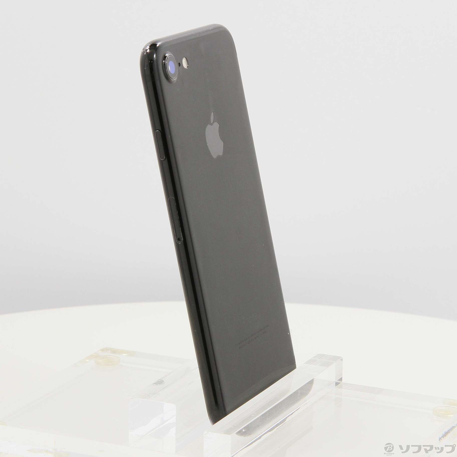 中古】iPhone7 128GB ジェットブラック MNCP2J／A SIMフリー