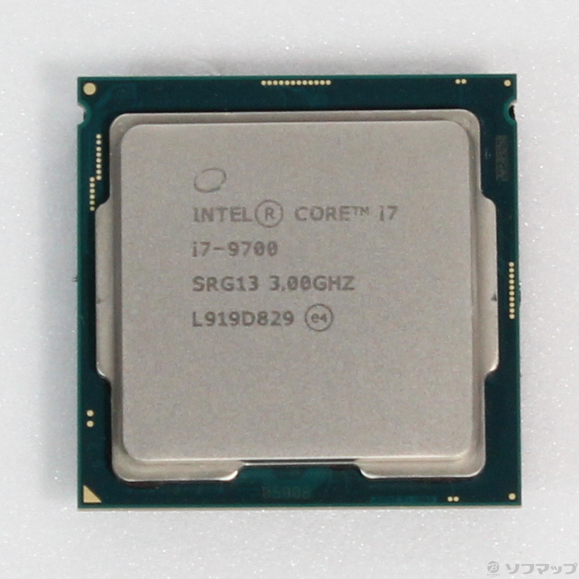 新品 未開封 インテル INTEL CPU Core i7 9700 BOX