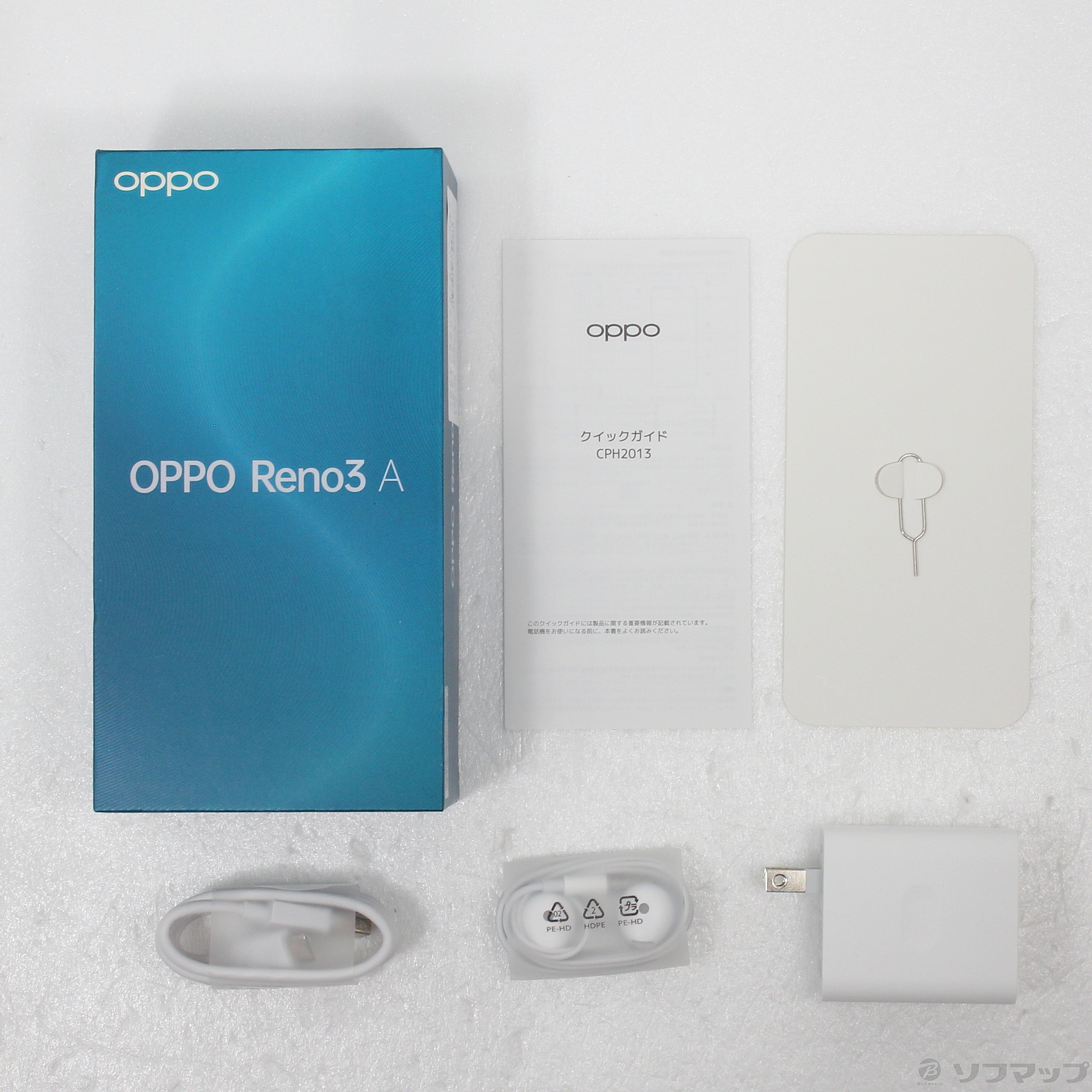 OPPO オッポ Reno3 A 128GB ホワイト OPU33SWU UQ
