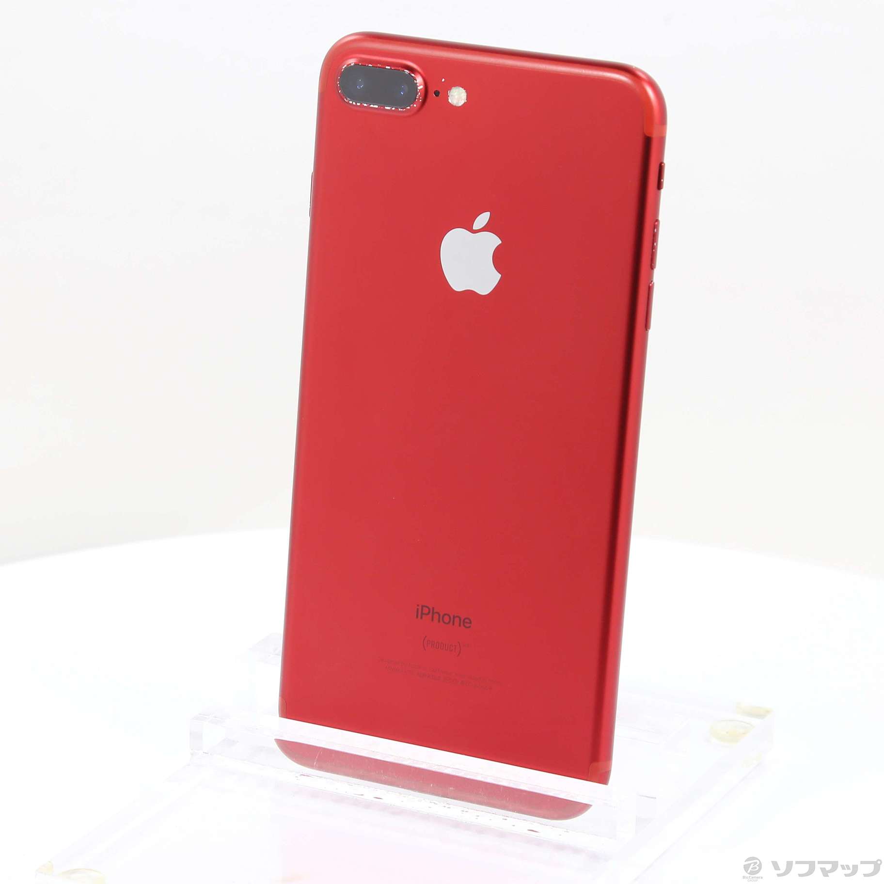 iPhone 7 Plus Red 128 GB SIMフリー - スマートフォン本体