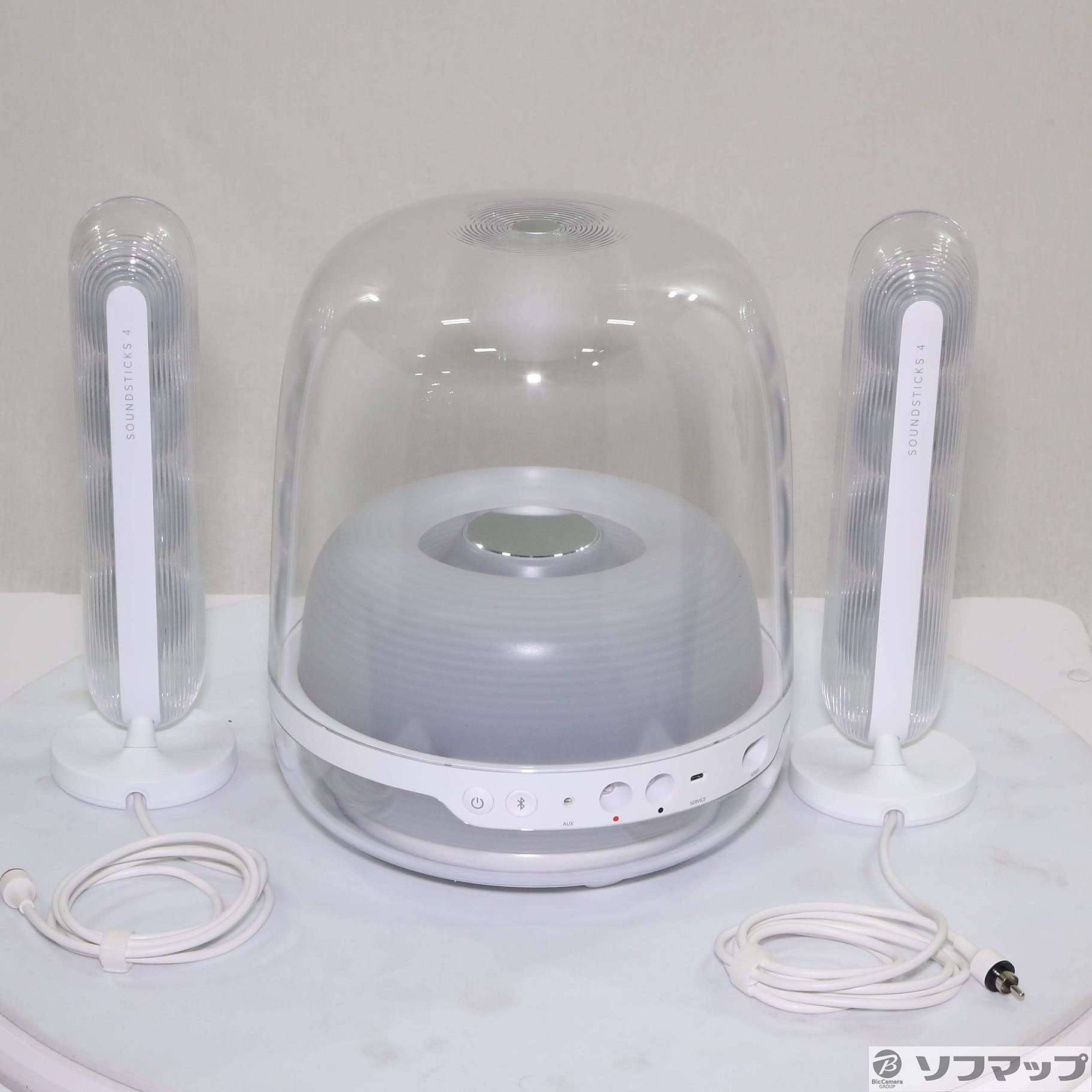 中古】〔展示品〕 Harman Kardon SoundSticks 4 ホワイト