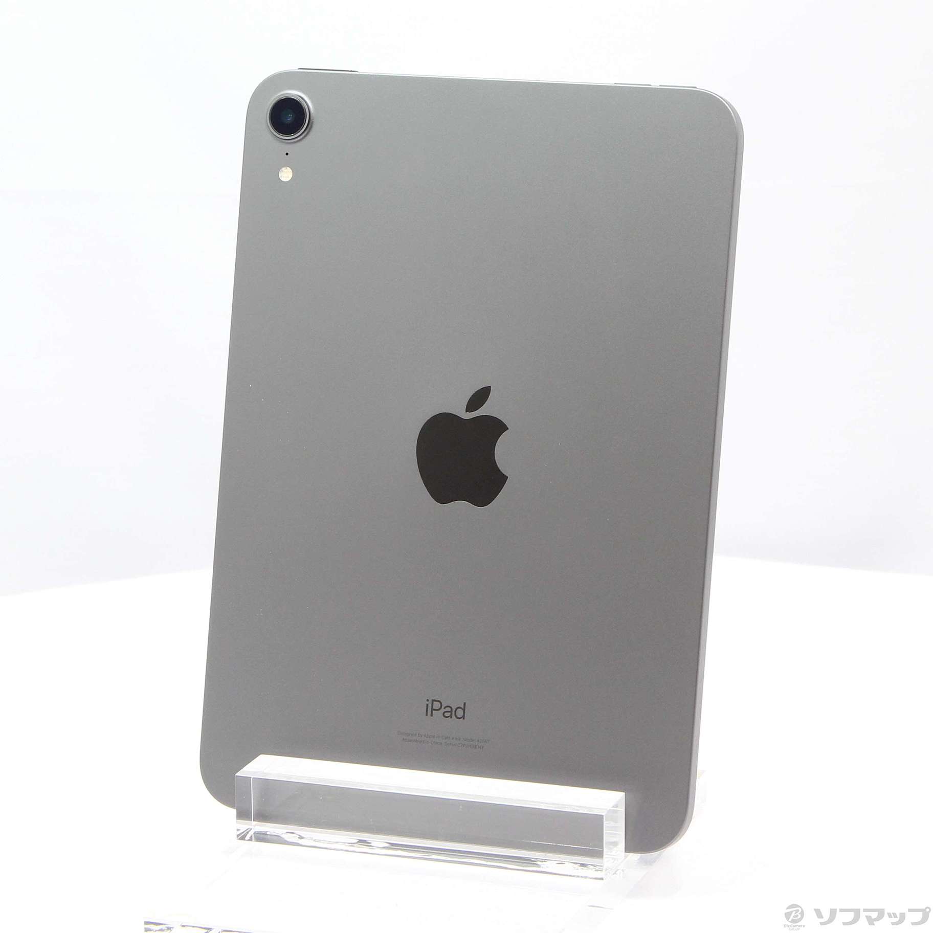 中古】iPad mini 第6世代 64GB スペースグレイ MK7M3J／A Wi-Fi