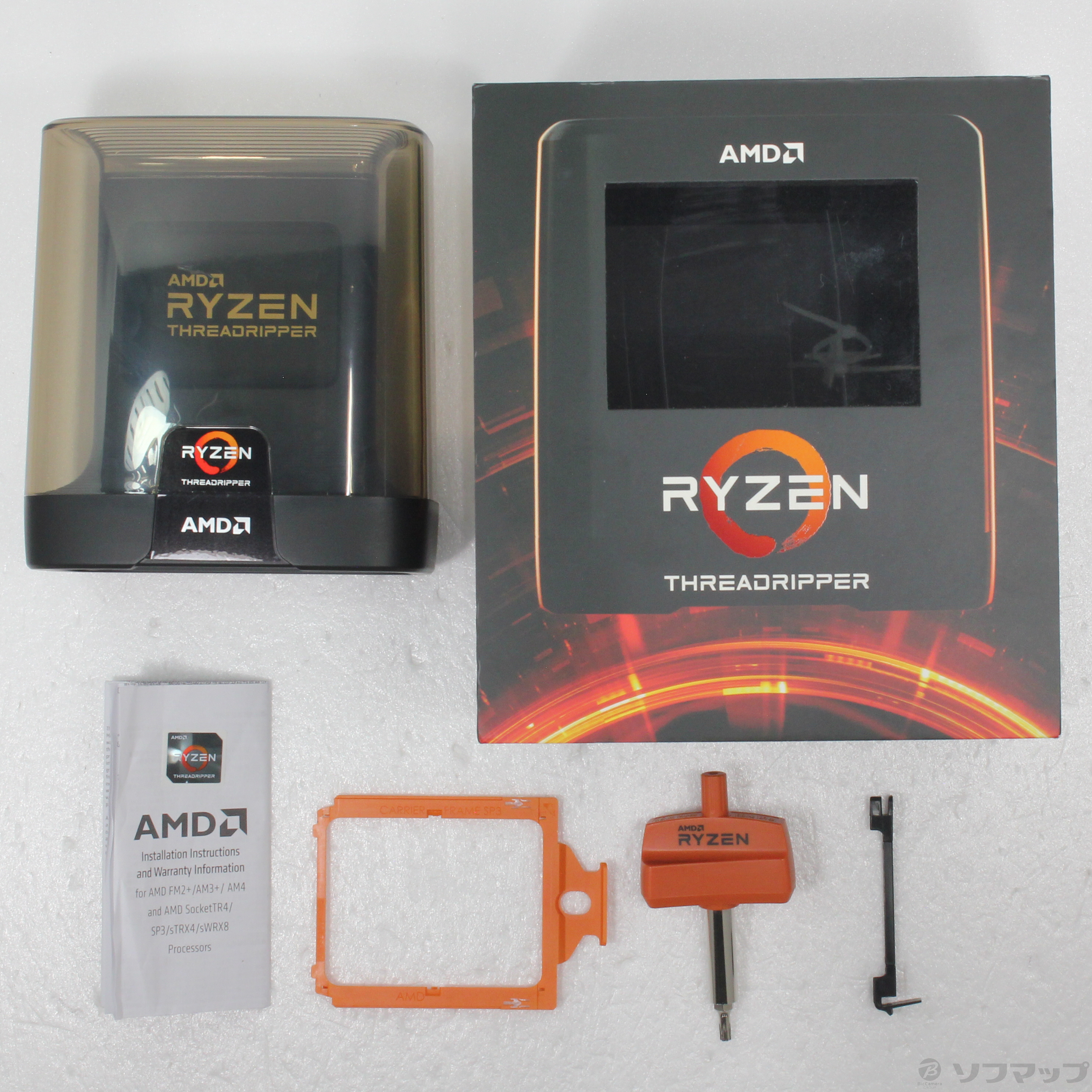 中古】Ryzen Threadripper 3990X 〔2.9GHz／SOCKET sTRX4