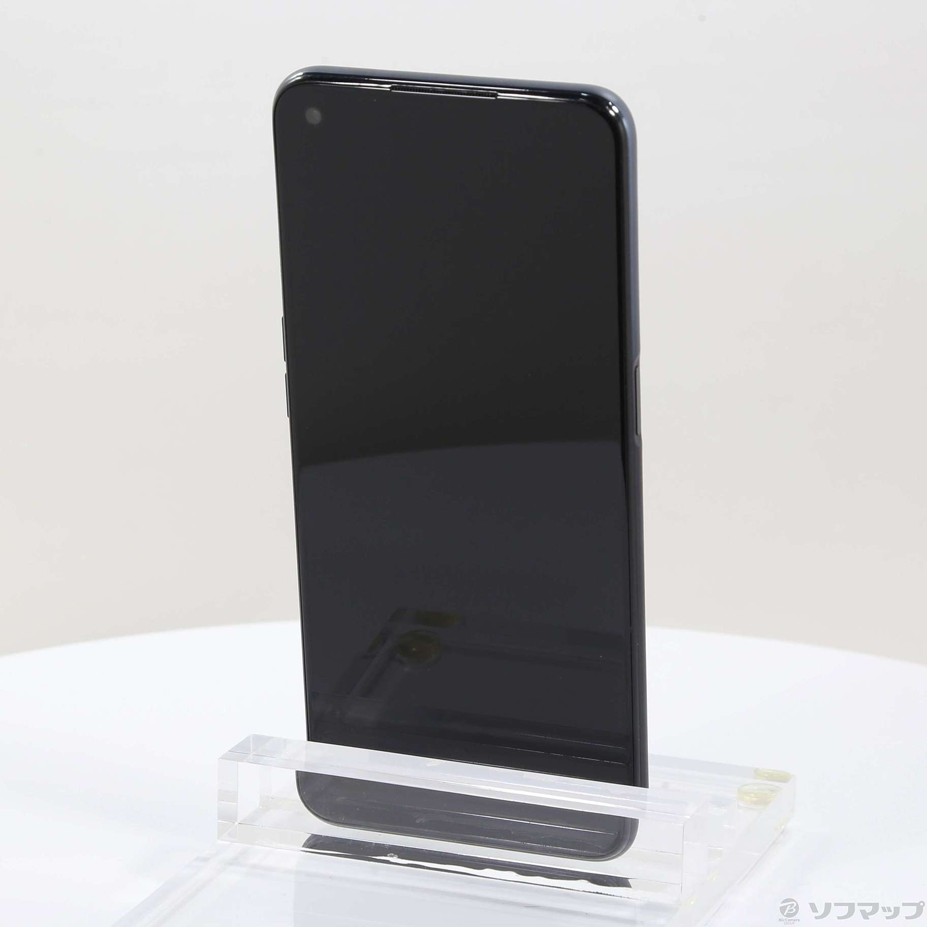 中古】OPPO A54 5G 64GB シルバーブラック OPG02 auロック解除SIM