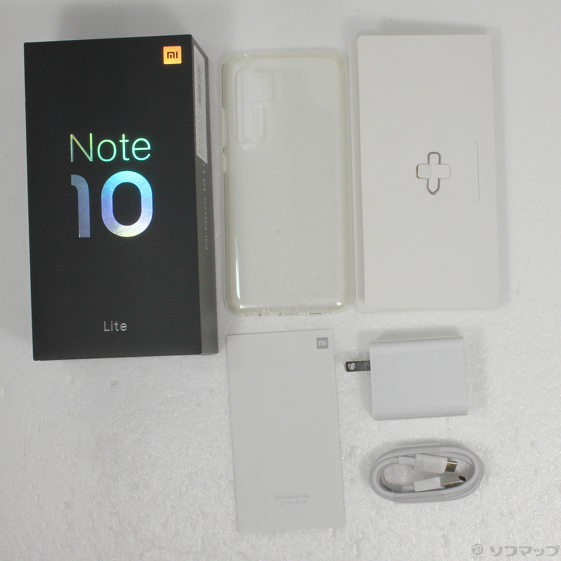 中古】Mi Note 10 Lite 128GB グレイシャーホワイト M2002F4LG SIM