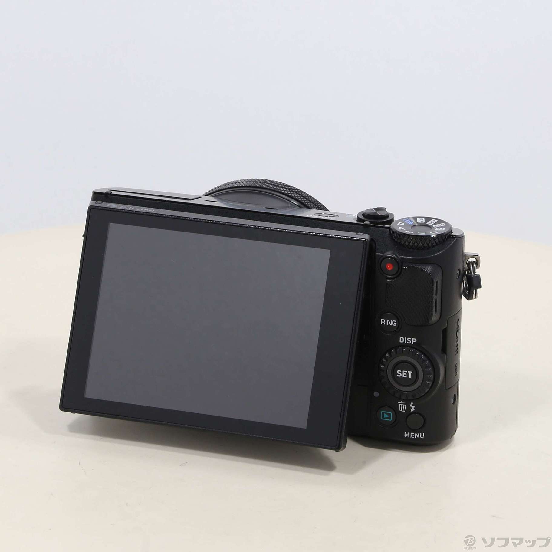 中古】EXILIM EX-100F BK (1210万画素／10.7倍／ブラック
