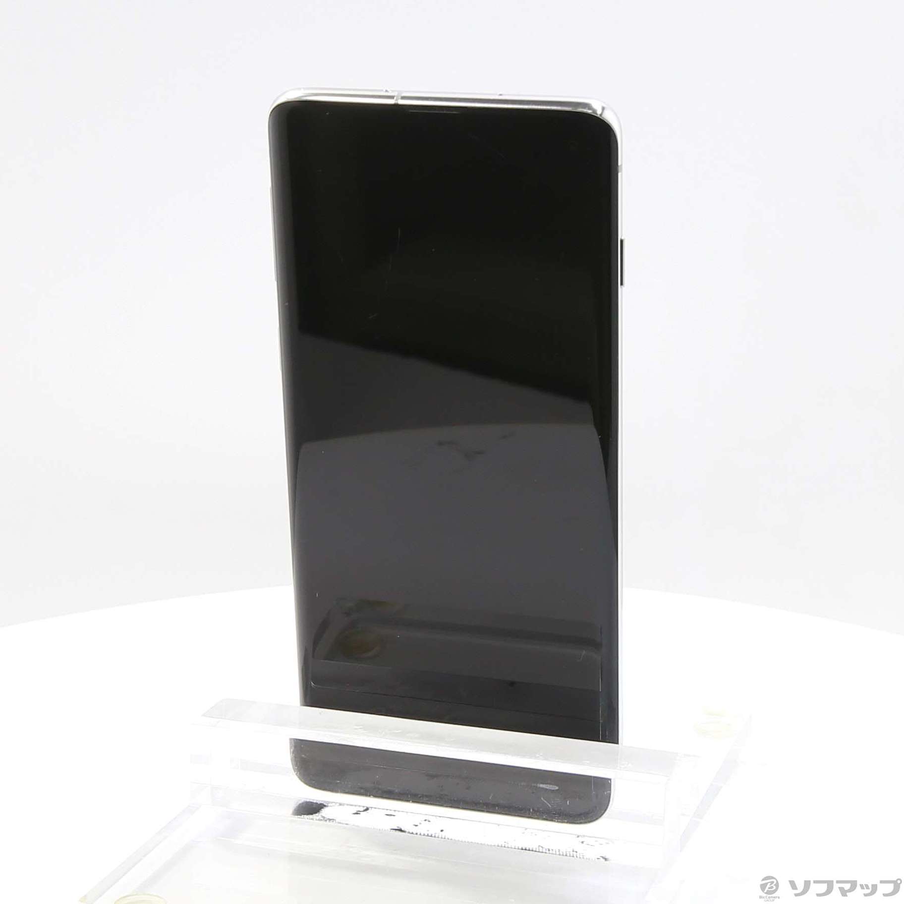 スマートフォン/携帯電話【値下げ】ギャラクシーs10  128GB Prism white
