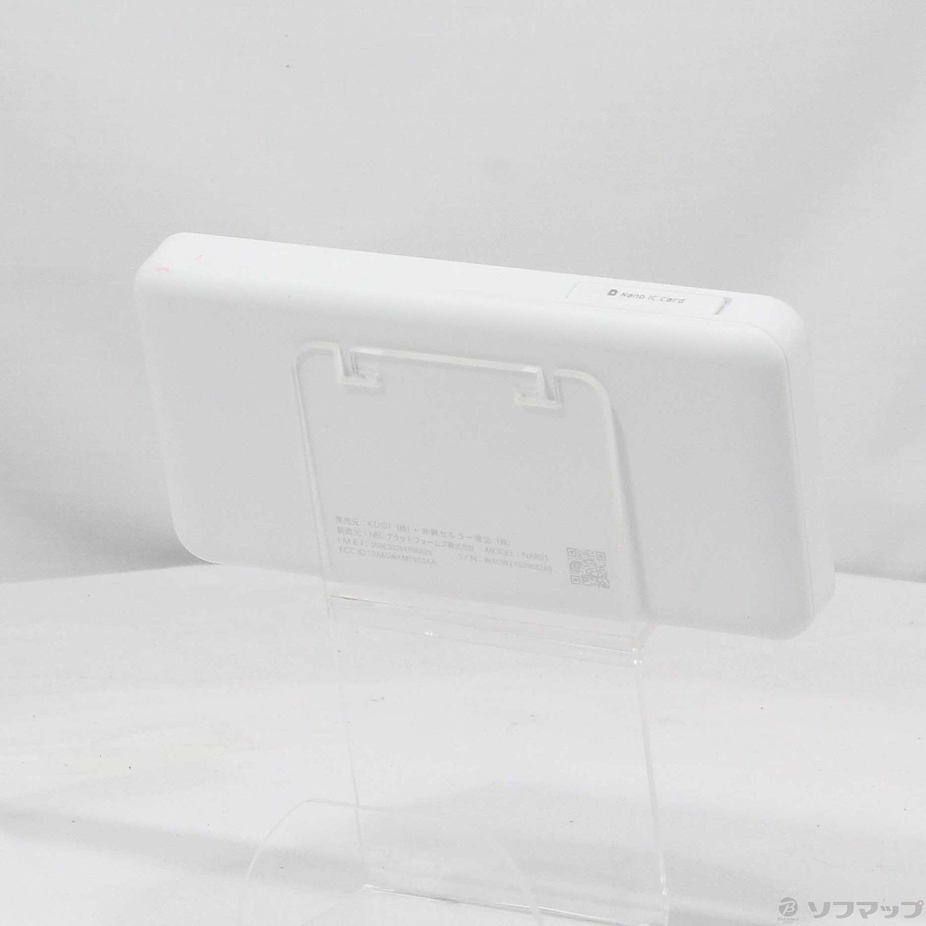 中古】Speed Wi-Fi 5G X11 NAR01SWU スノーホワイト WiMAX 