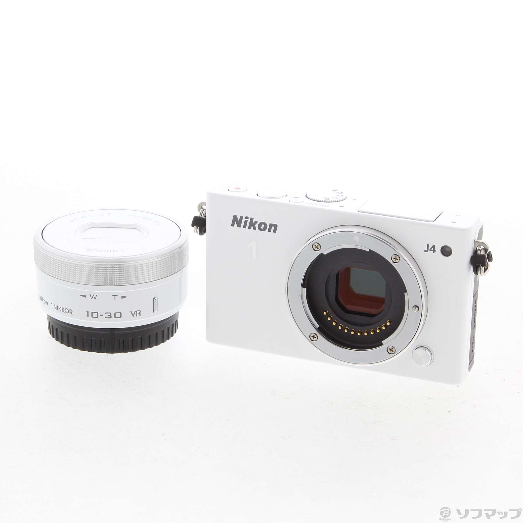 Nikon 1 J4 標準パワーズームレンズキット ホワイト ミラーレス一眼