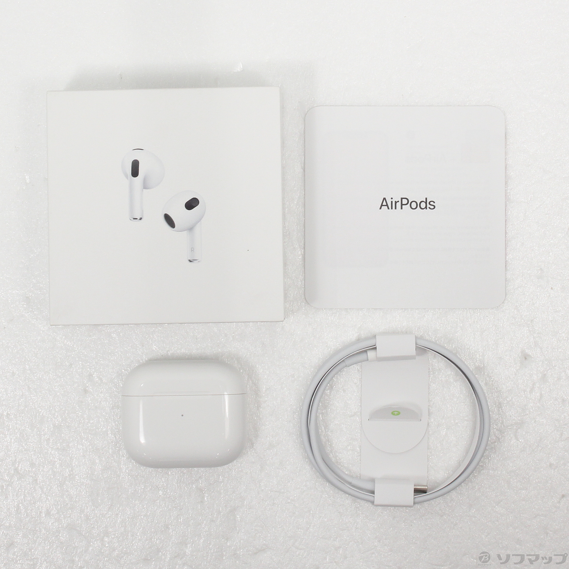 中古】AirPods 第3世代 MME73J／A [2133049799456] - リコレ