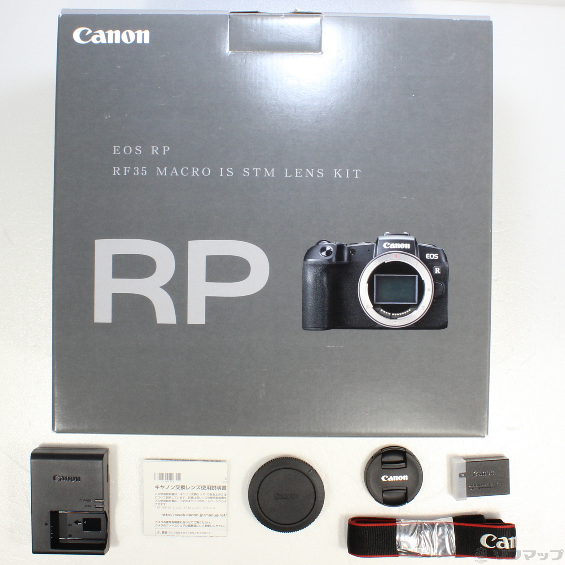 海外最新 【中古】 Canon RP バッテリー3個付き EOS デジタルカメラ 