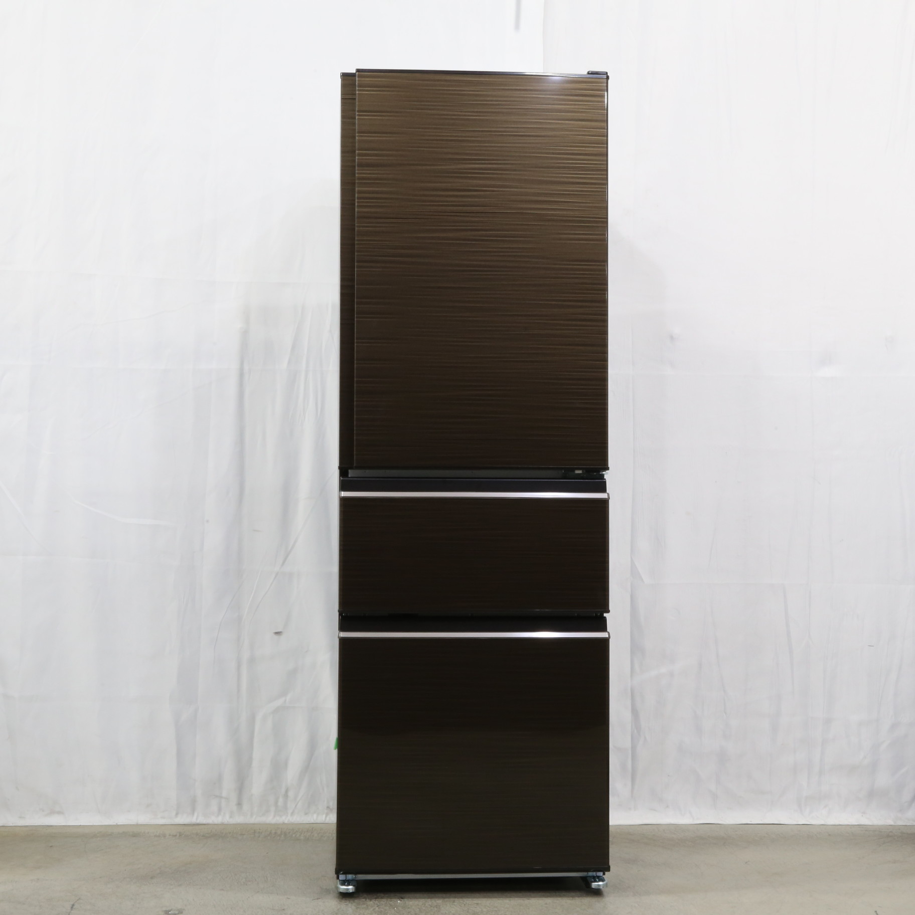 中古】〔展示品〕 冷蔵庫 グロッシーブラウン MR-CD41BKH-BR ［幅60cm 