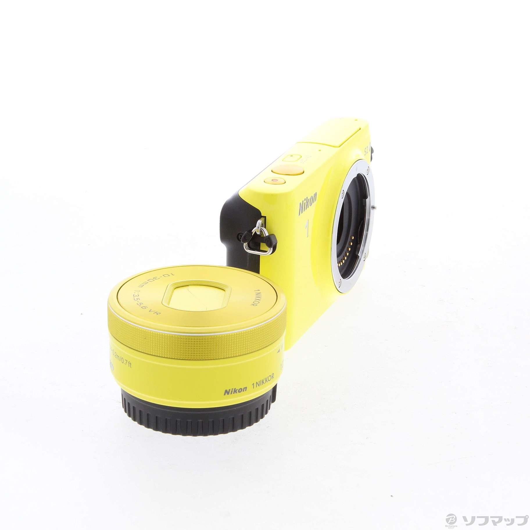Nikon - ☆正八菜雄☆Nikon1 S2 標準パワーズームレンズキット イエロー S2PLKYW｜Nikon ミラーレス一眼 Nikon1 S2 標準パワーズーム